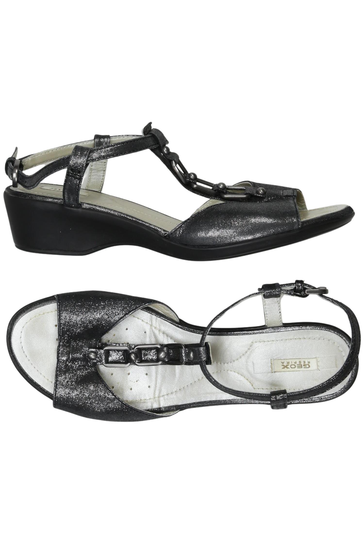 

Geox Damen Sandale, silber, Gr. 39.5