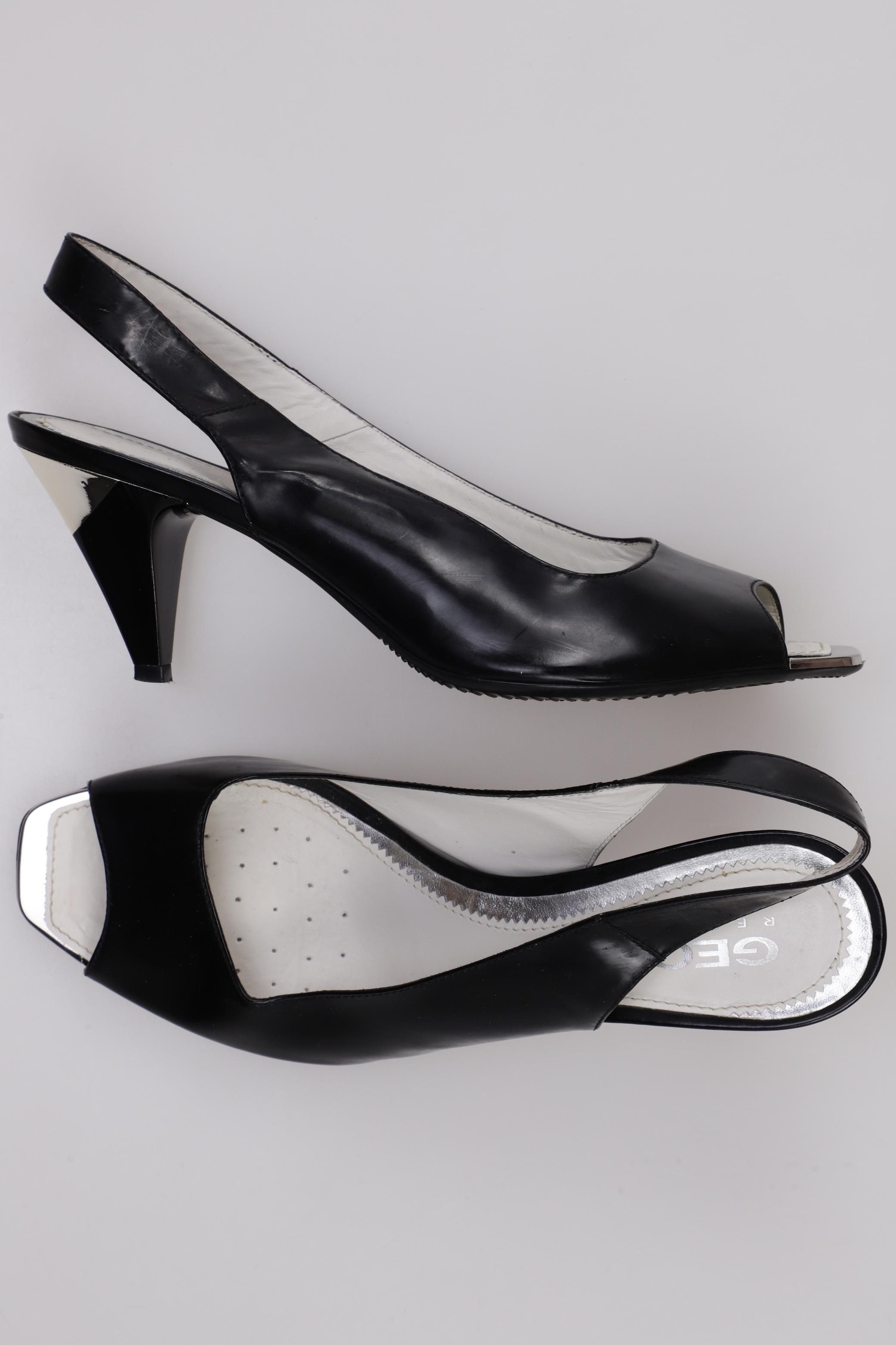 

Geox Damen Sandale, schwarz