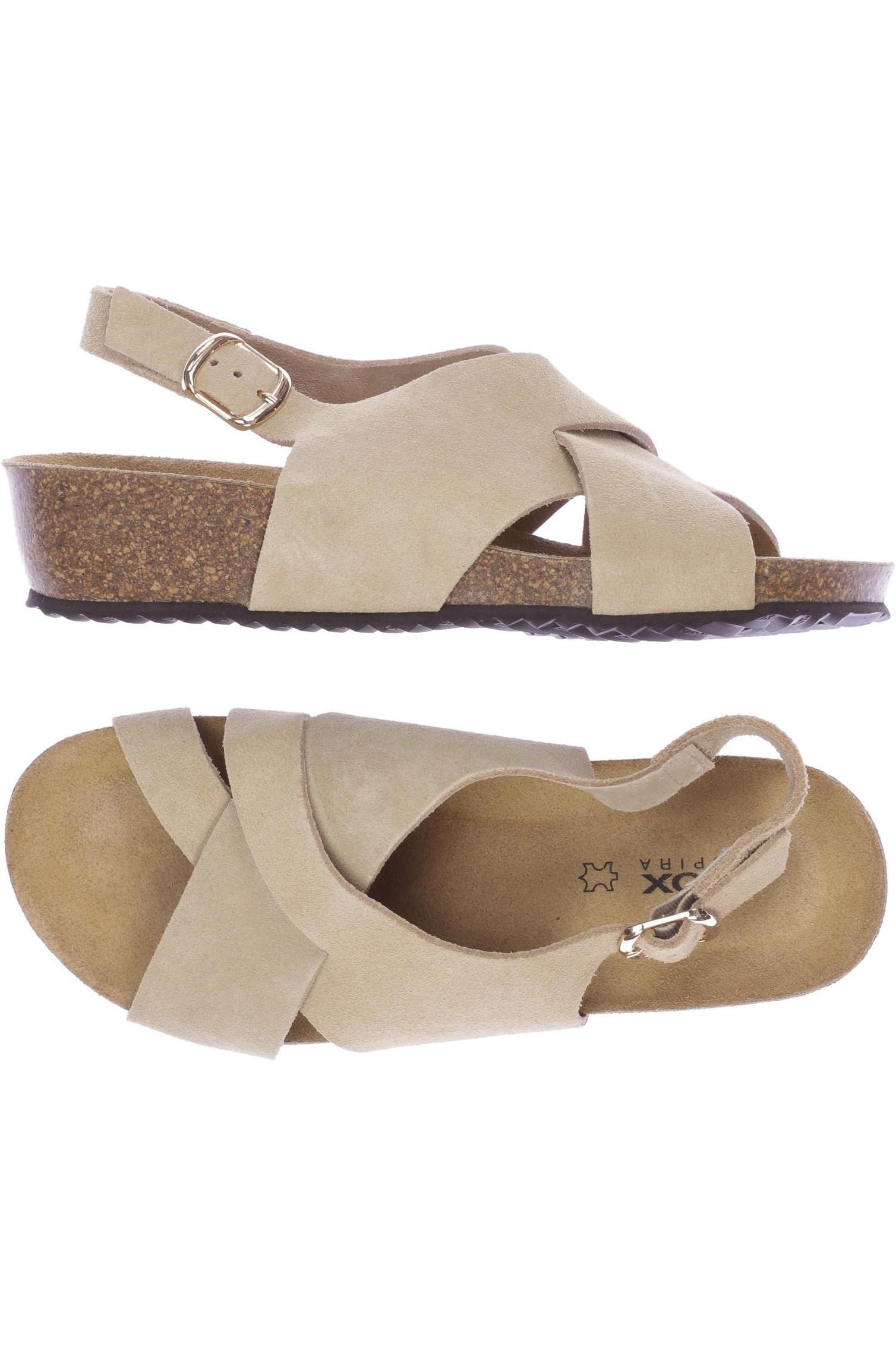 

Geox Damen Sandale, beige, Gr. 38