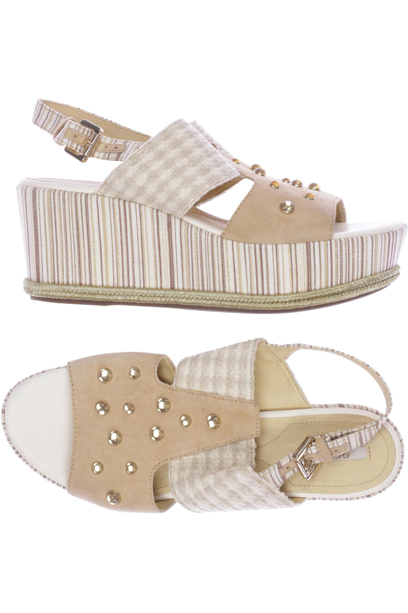 

Geox Damen Sandale, beige, Gr. 40