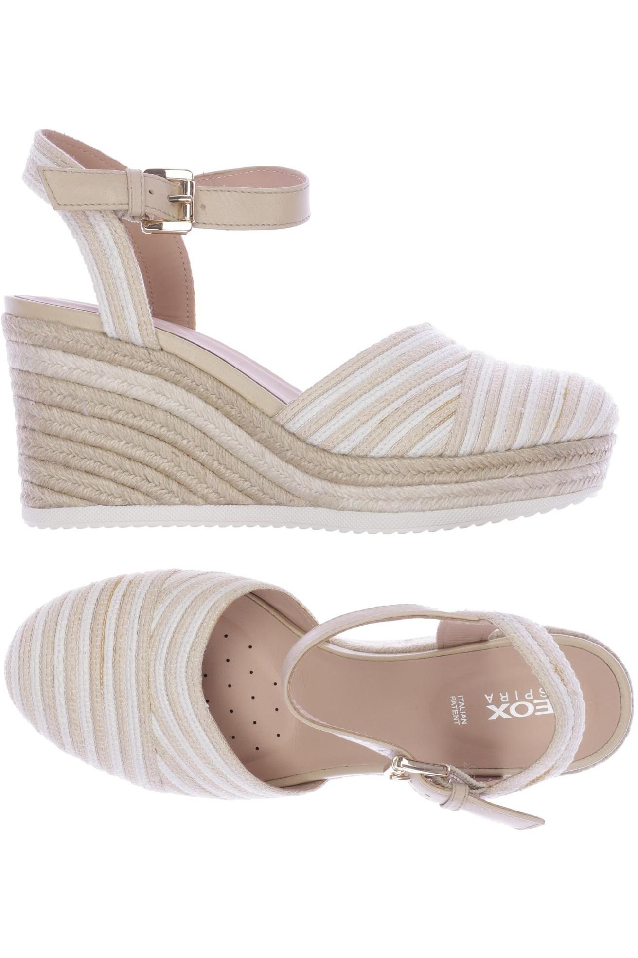

Geox Damen Sandale, beige, Gr. 38