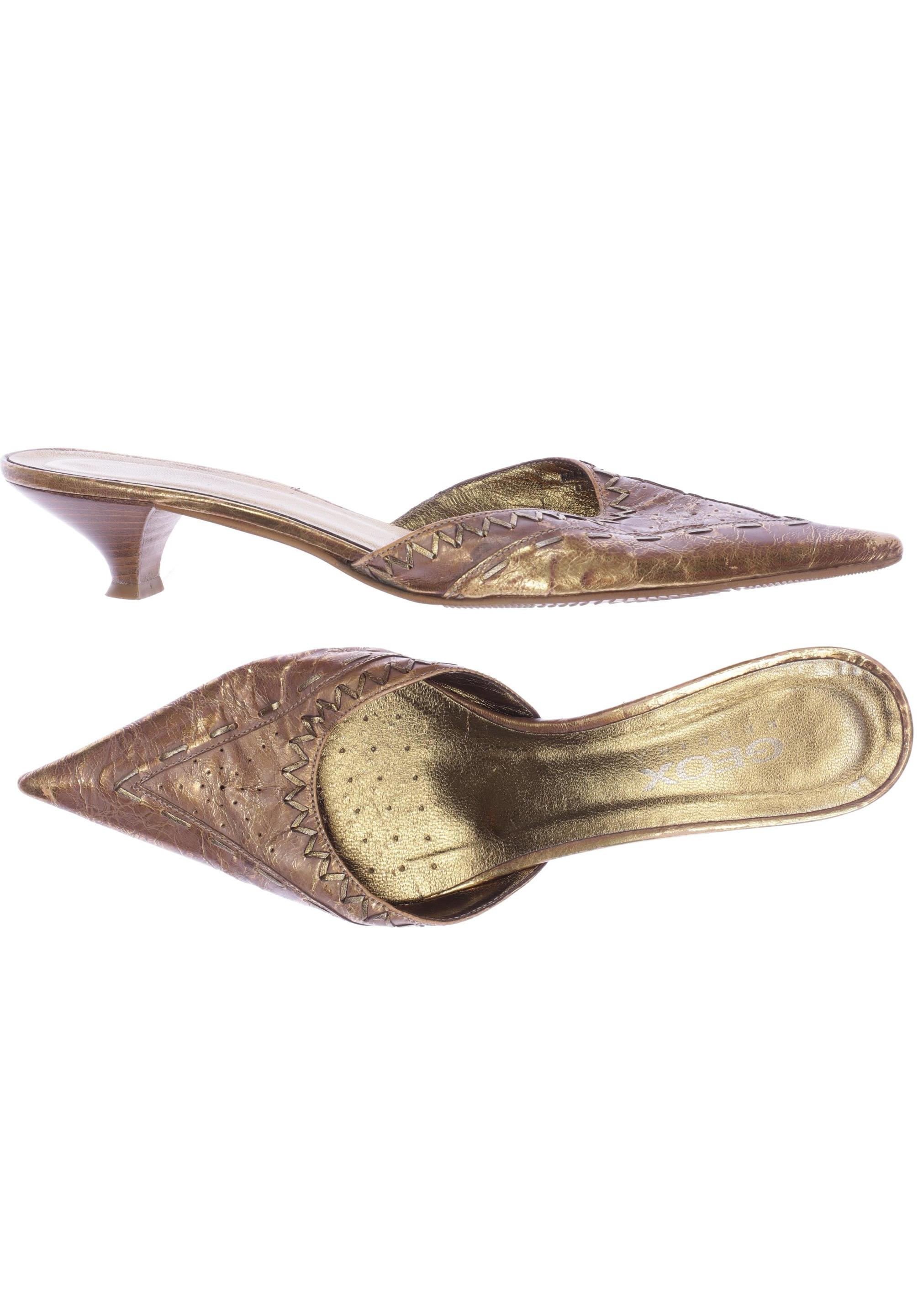 

Geox Damen Sandale, gold, Gr. 40