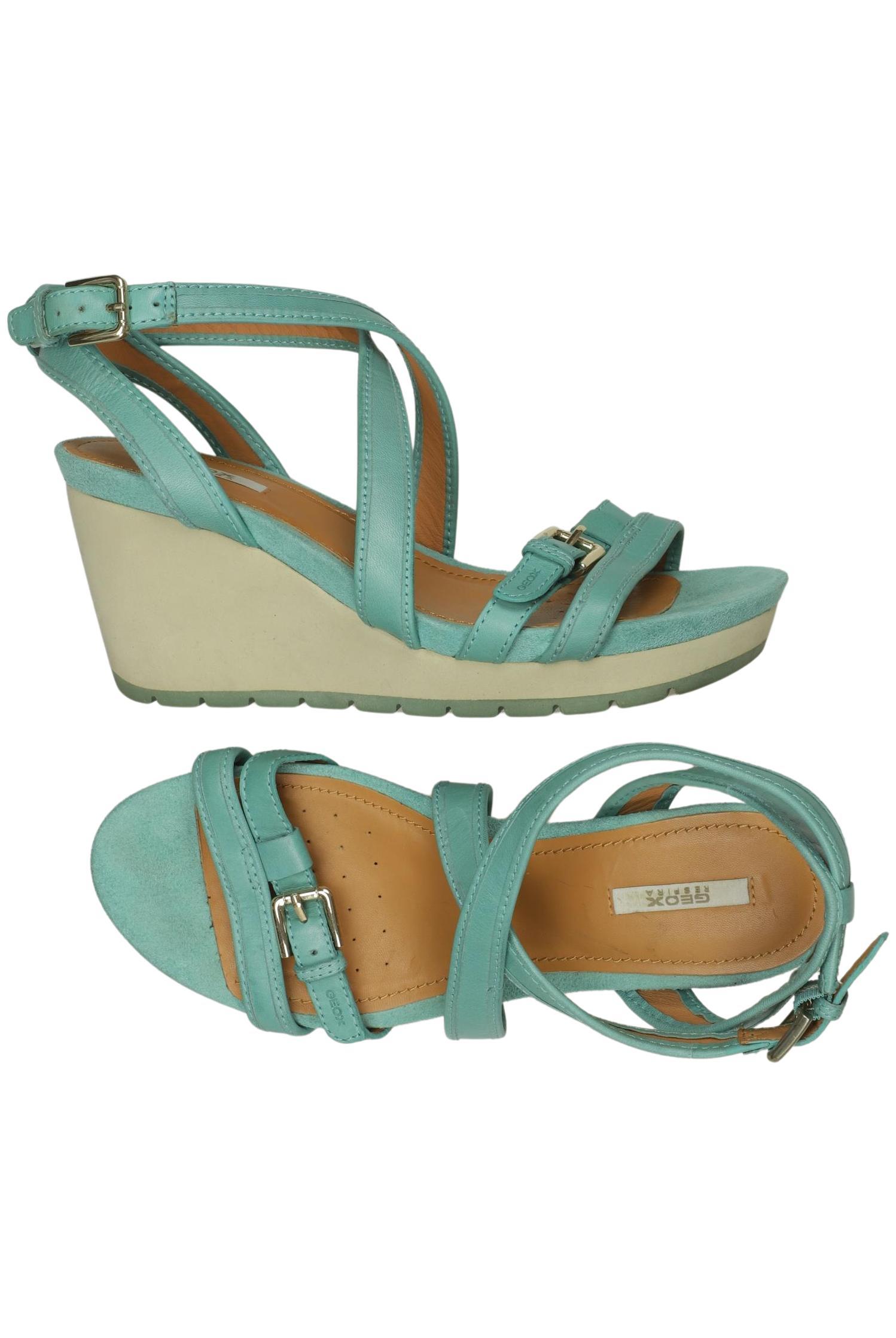 

Geox Damen Sandale, türkis, Gr. 38