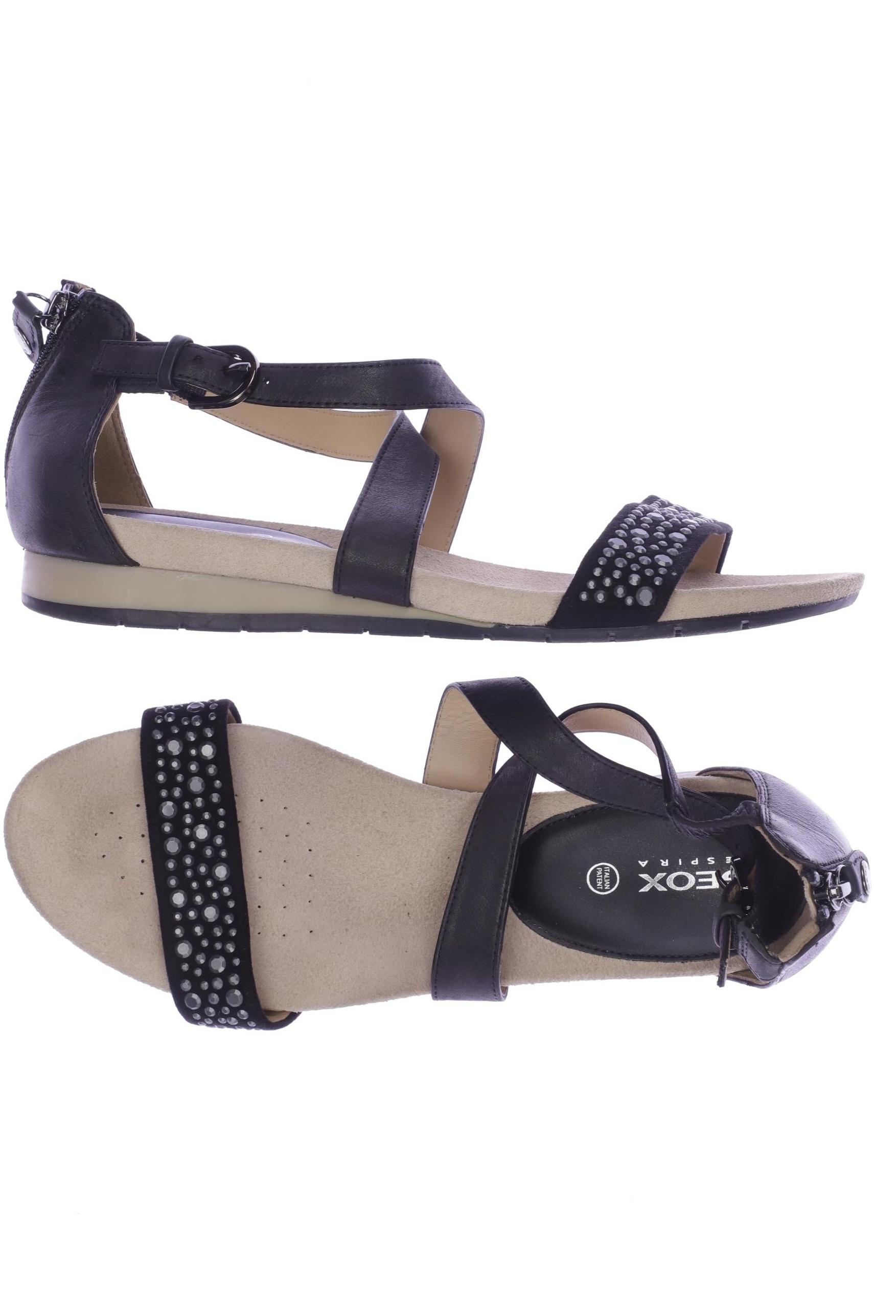 

Geox Damen Sandale, schwarz, Gr. 40