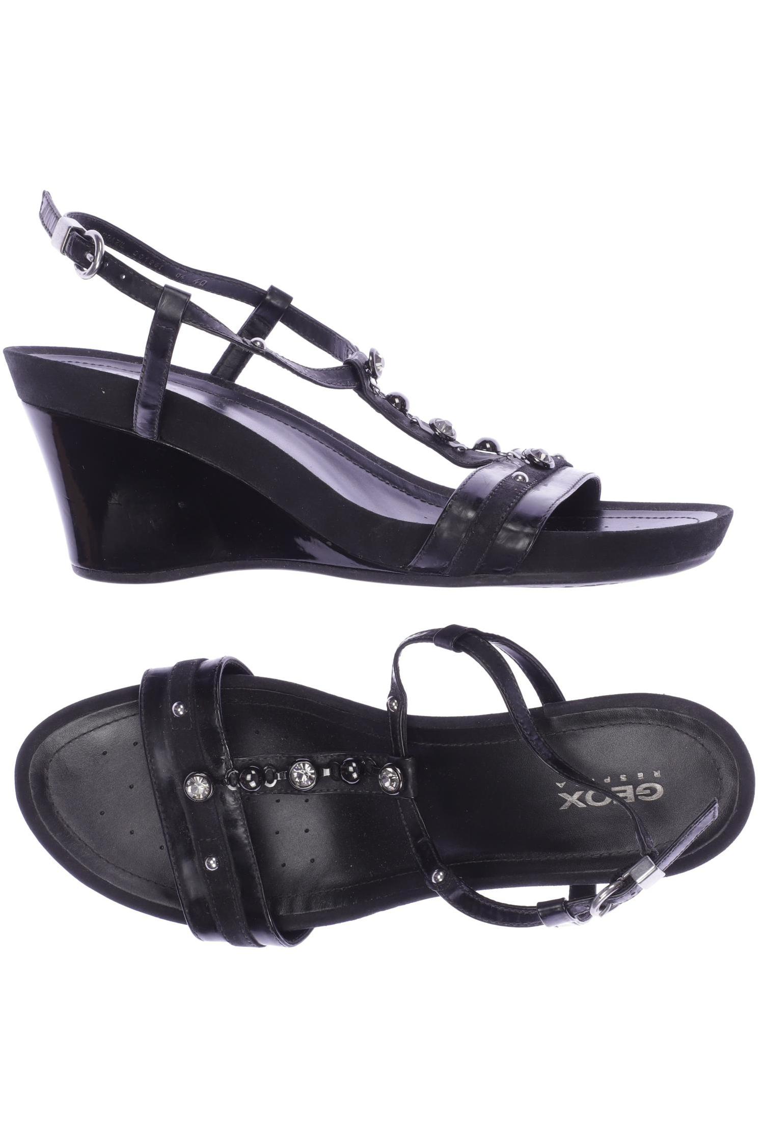 

Geox Damen Sandale, schwarz, Gr. 40