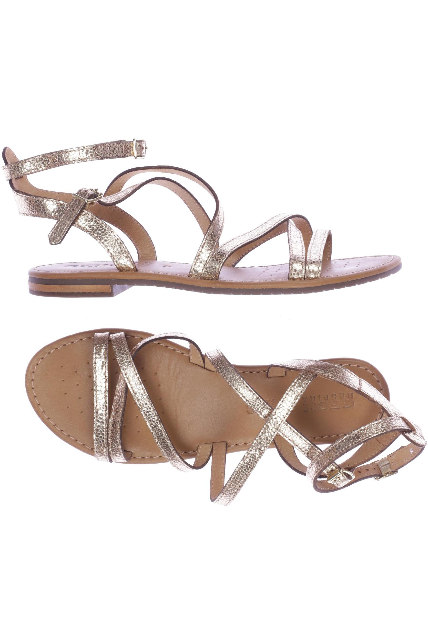 

Geox Damen Sandale, gold, Gr. 39