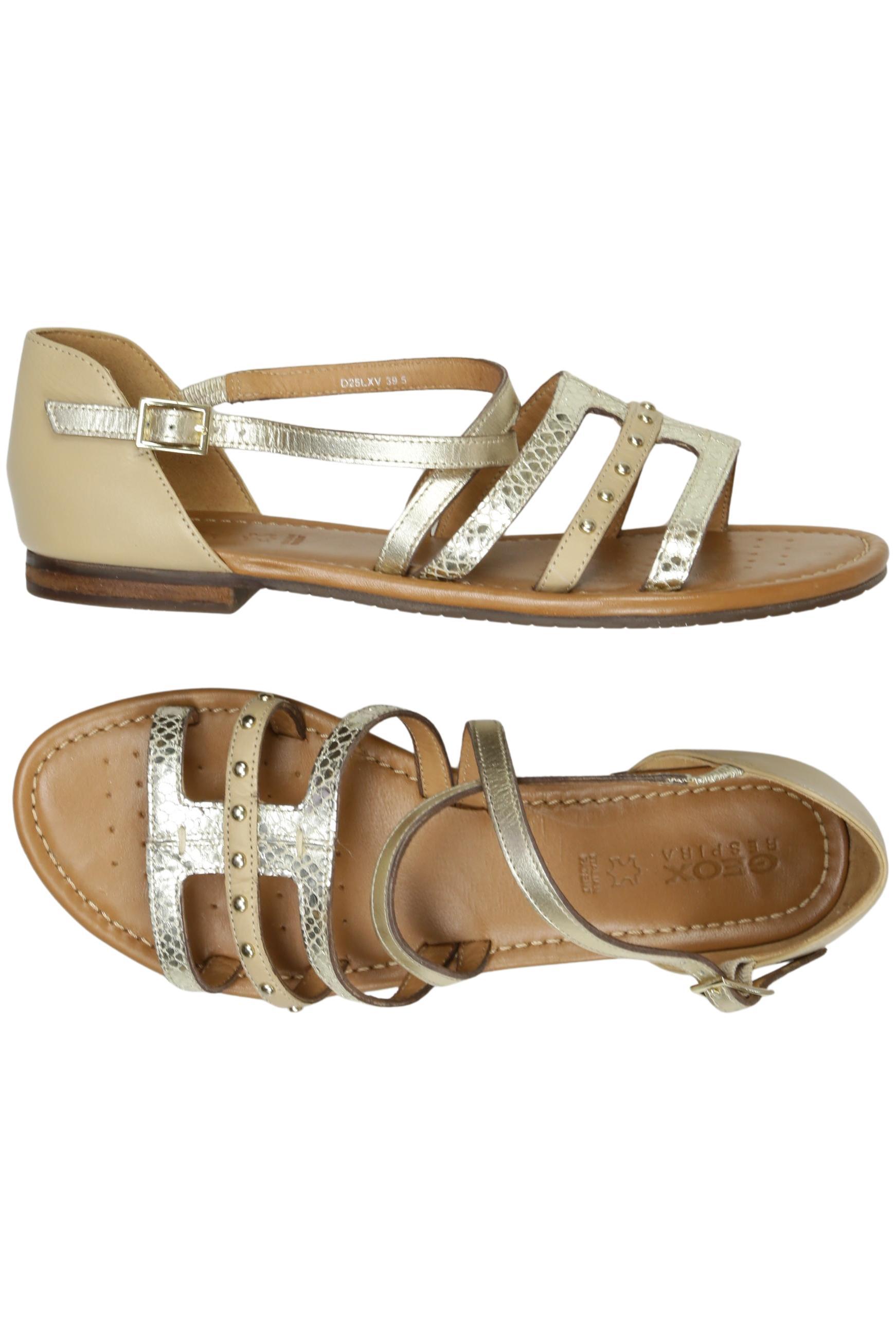 

Geox Damen Sandale, beige, Gr. 39.5
