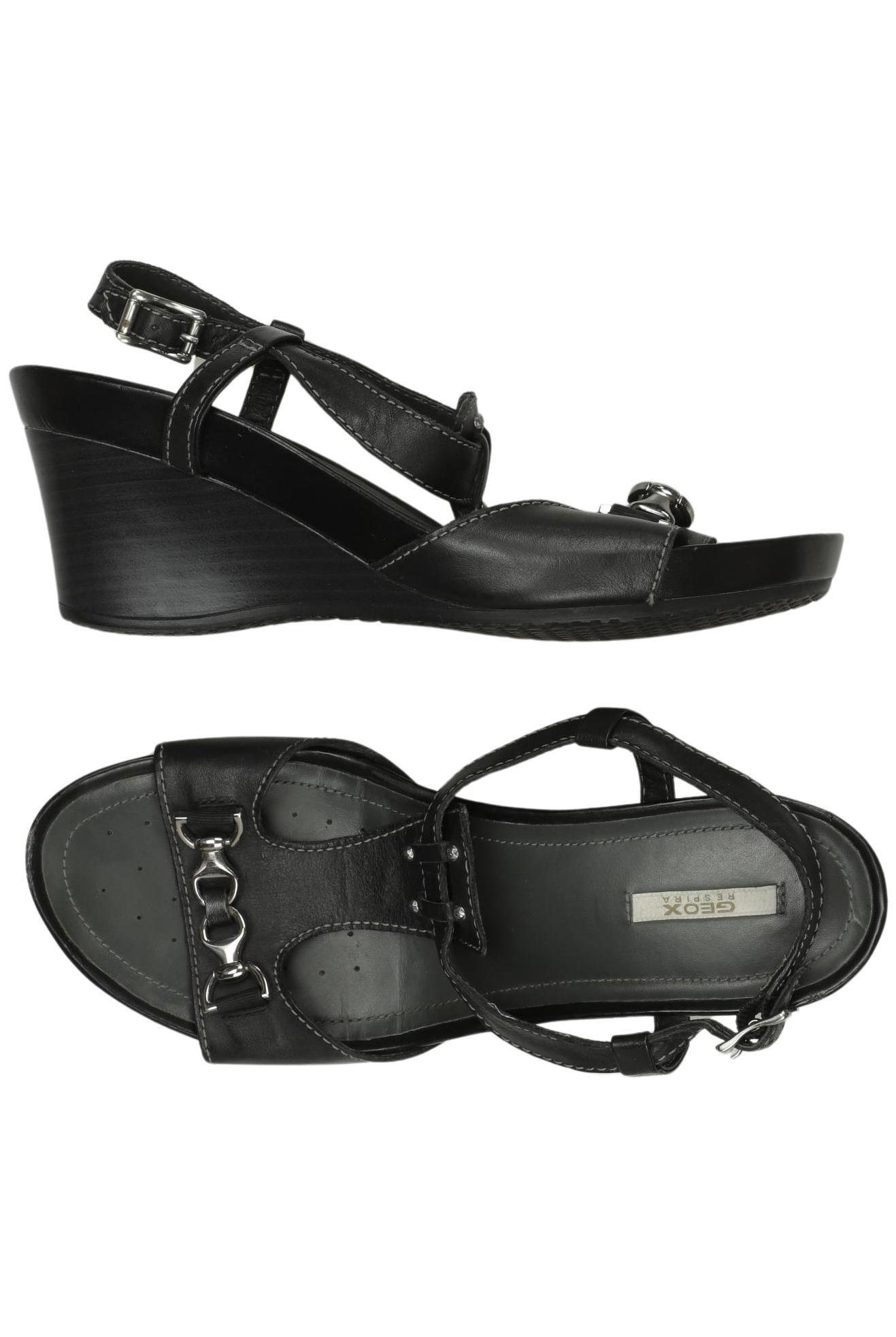 

Geox Damen Sandale, schwarz, Gr. 38.5