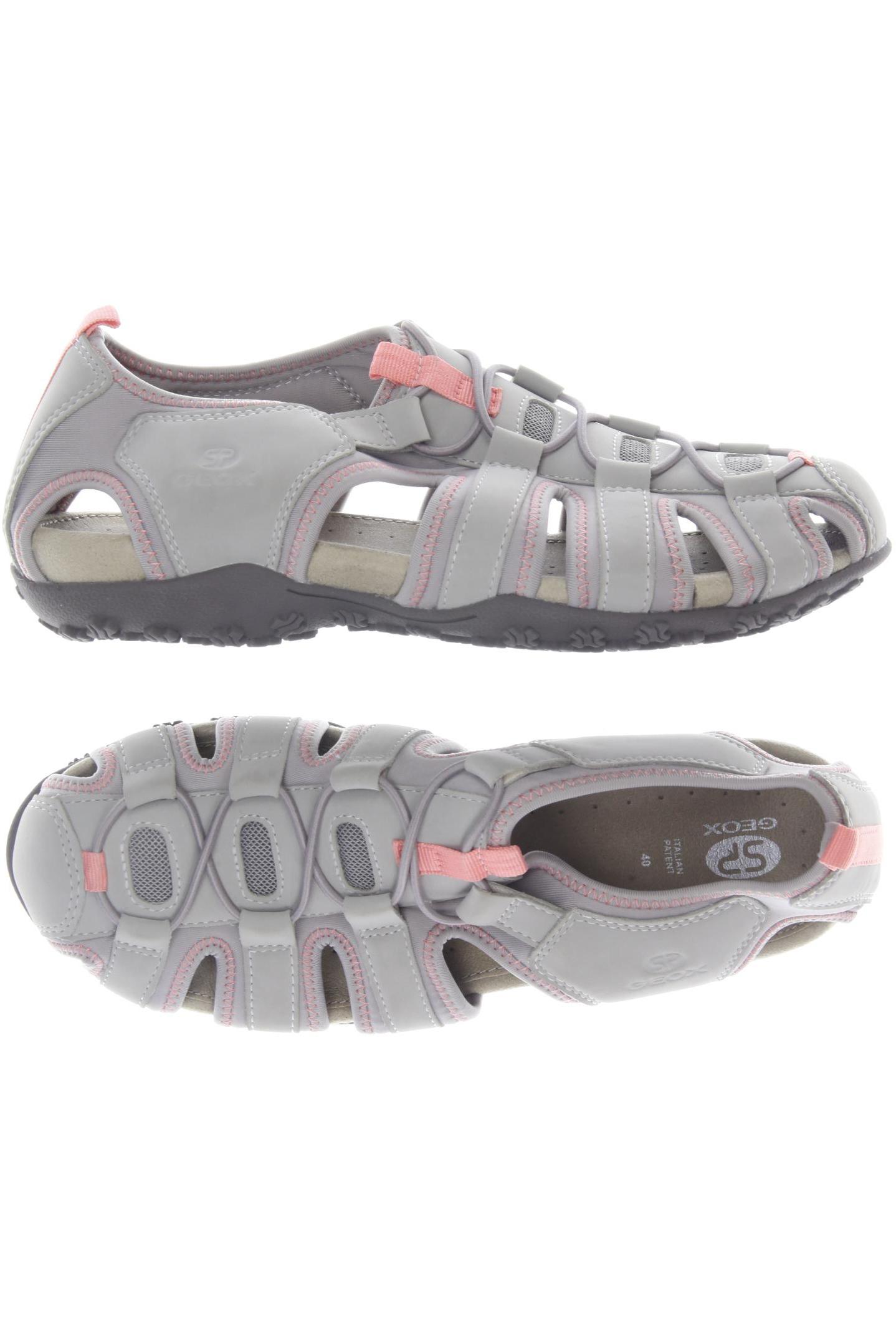 

Geox Damen Sandale, grau