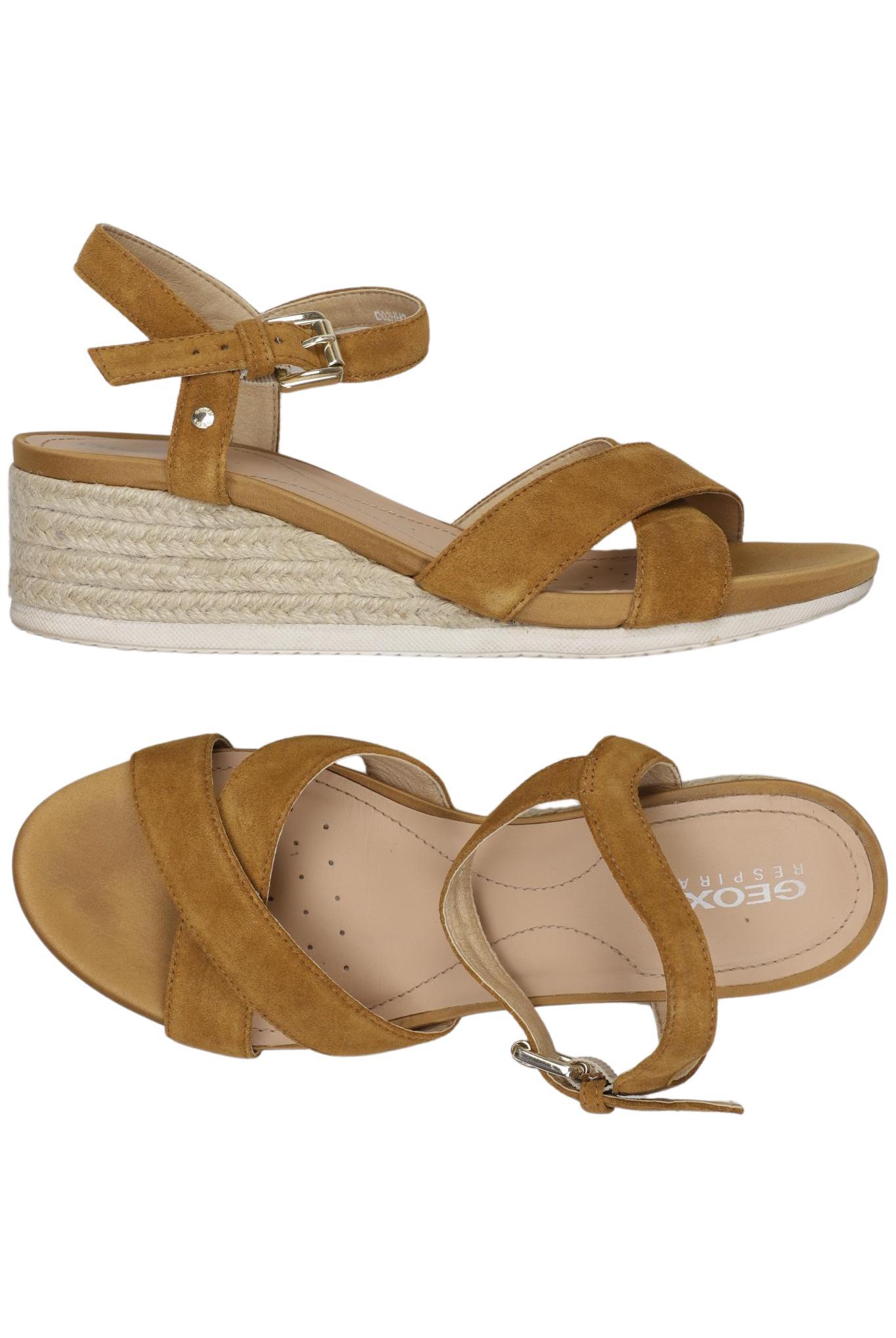 

Geox Damen Sandale, braun, Gr. 40