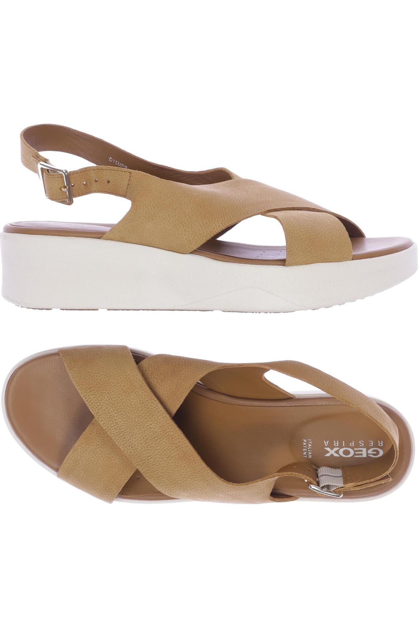 

Geox Damen Sandale, beige, Gr. 39