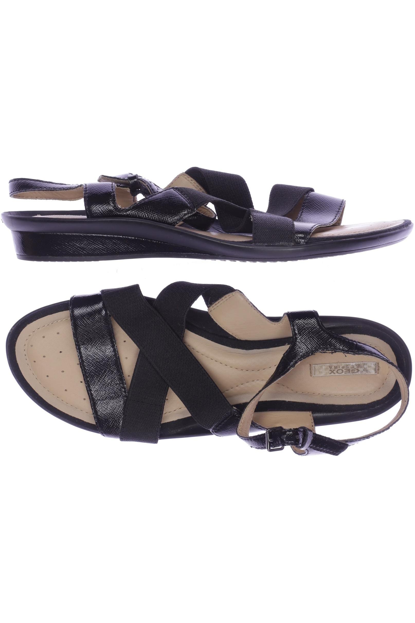 

Geox Damen Sandale, schwarz, Gr. 43