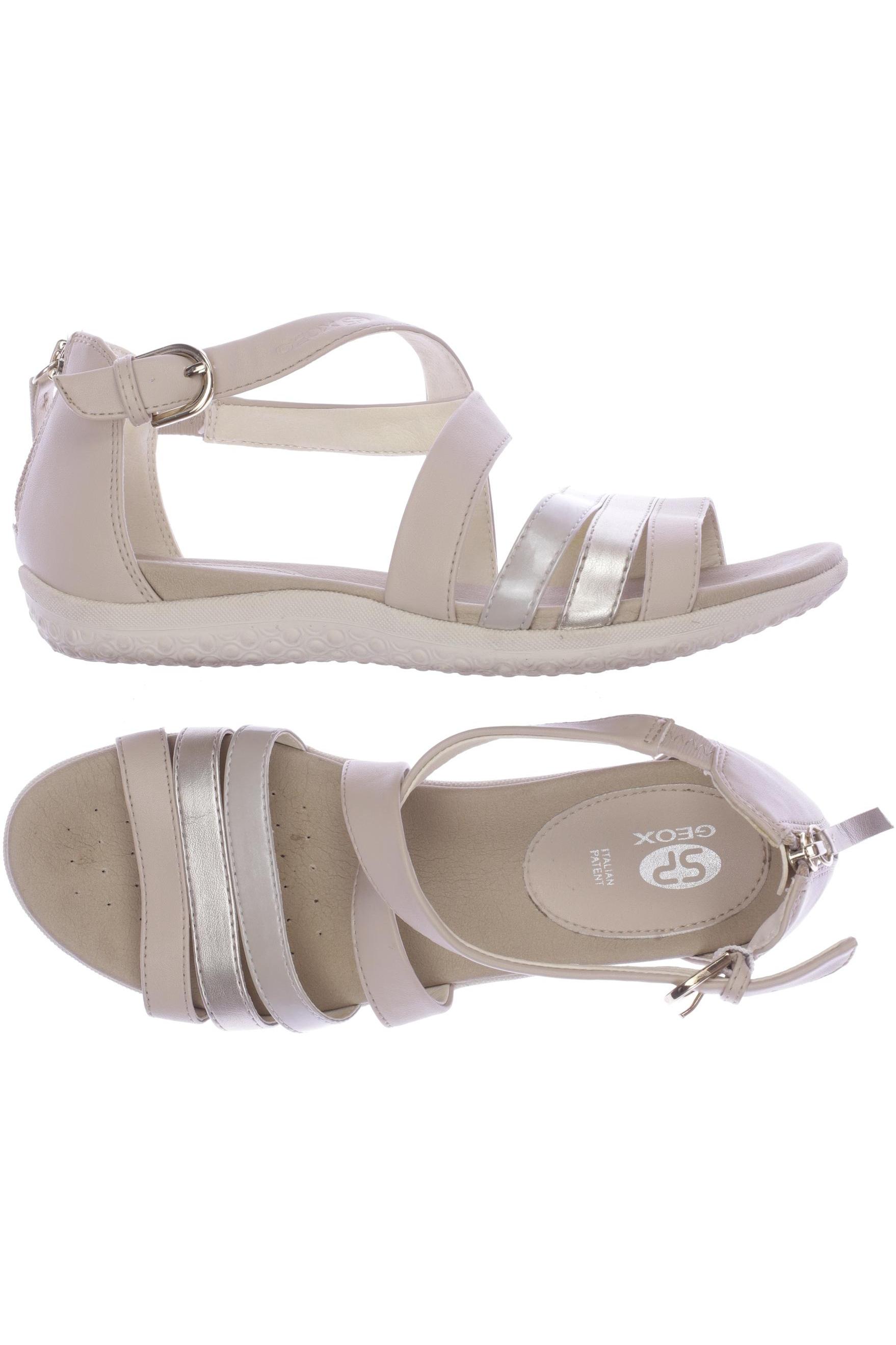 

Geox Damen Sandale, cremeweiß, Gr. 36