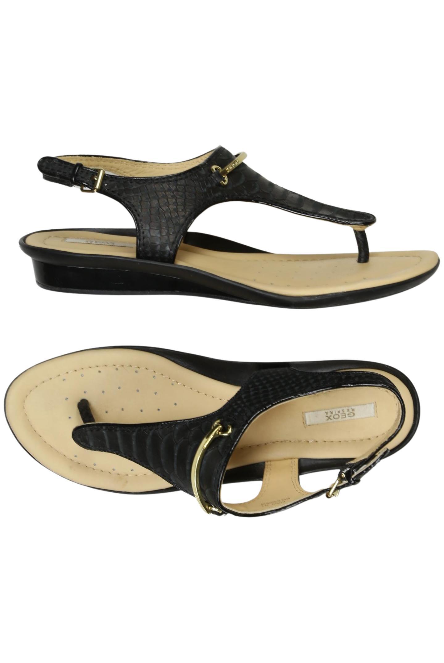 

Geox Damen Sandale, schwarz, Gr. 38.5