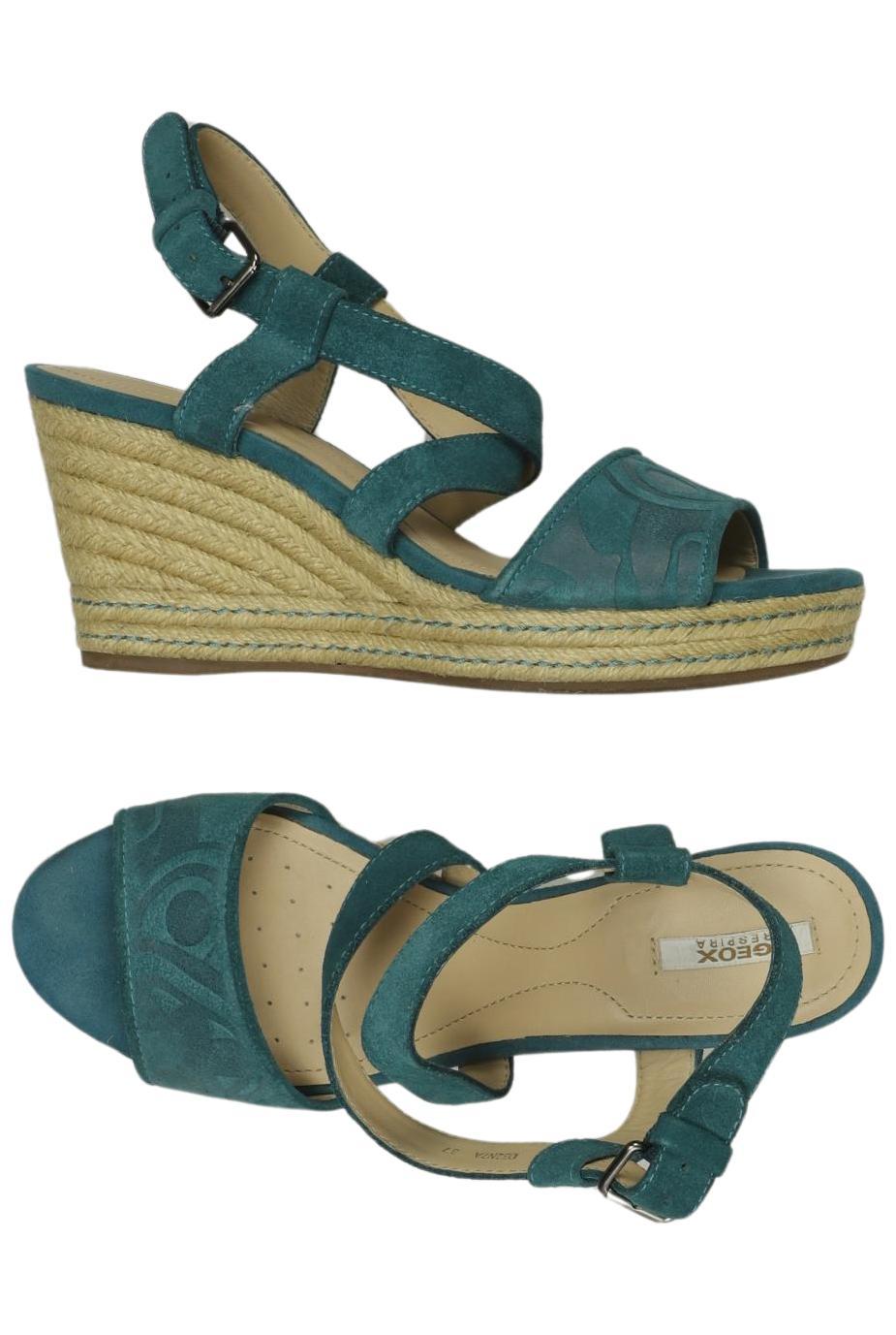 

Geox Damen Sandale, türkis, Gr. 36