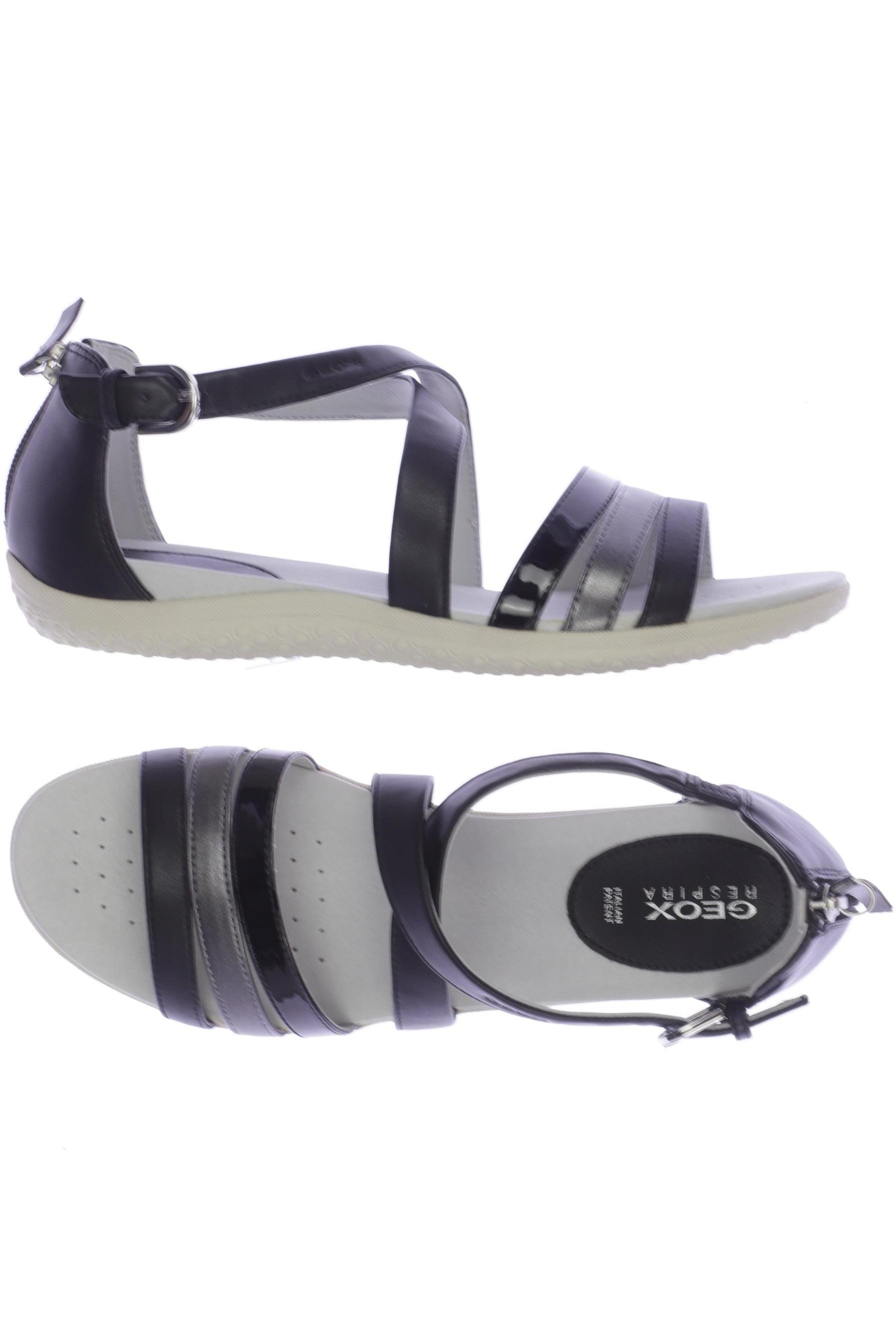 

Geox Damen Sandale, schwarz