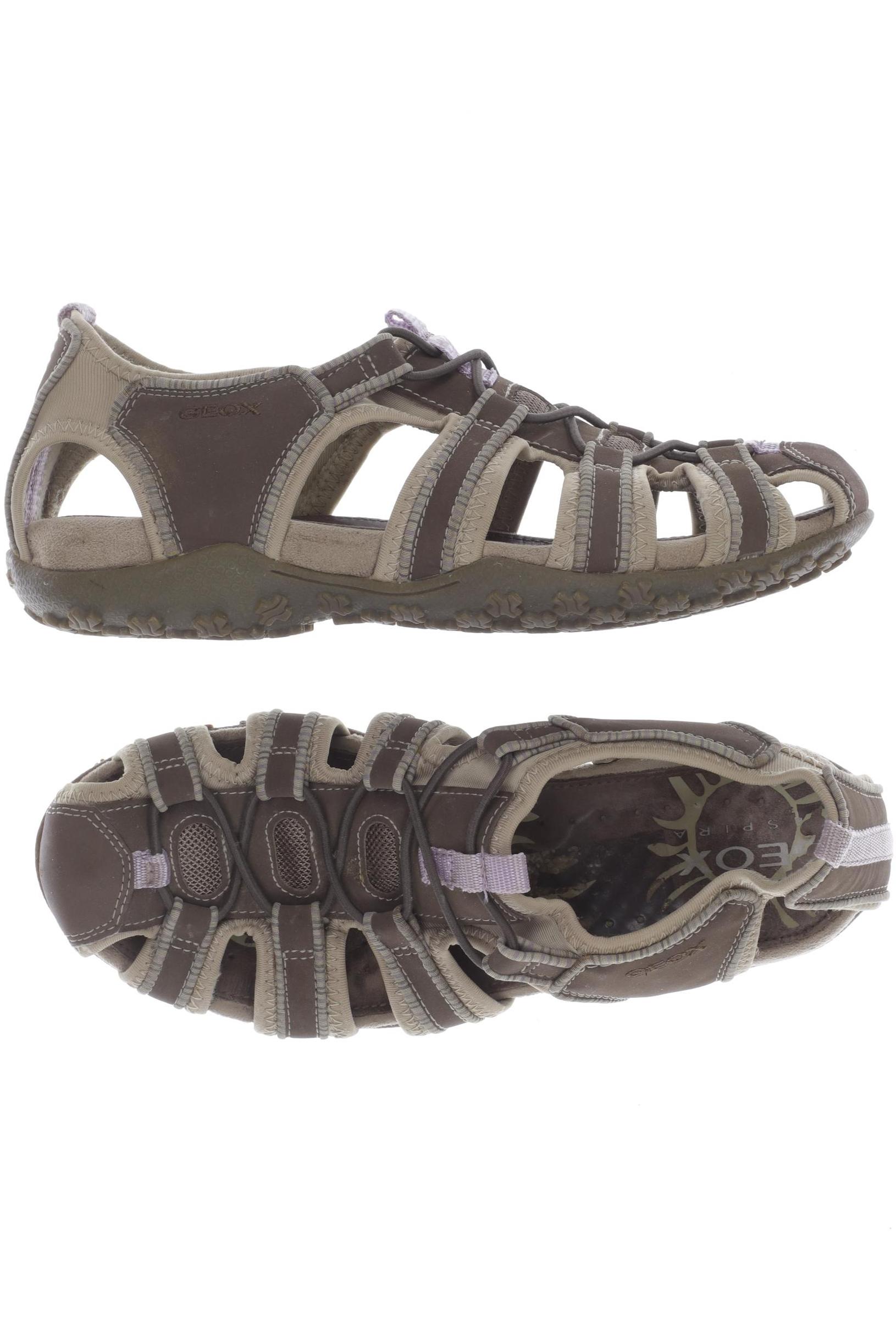 

Geox Damen Sandale, braun, Gr. 39