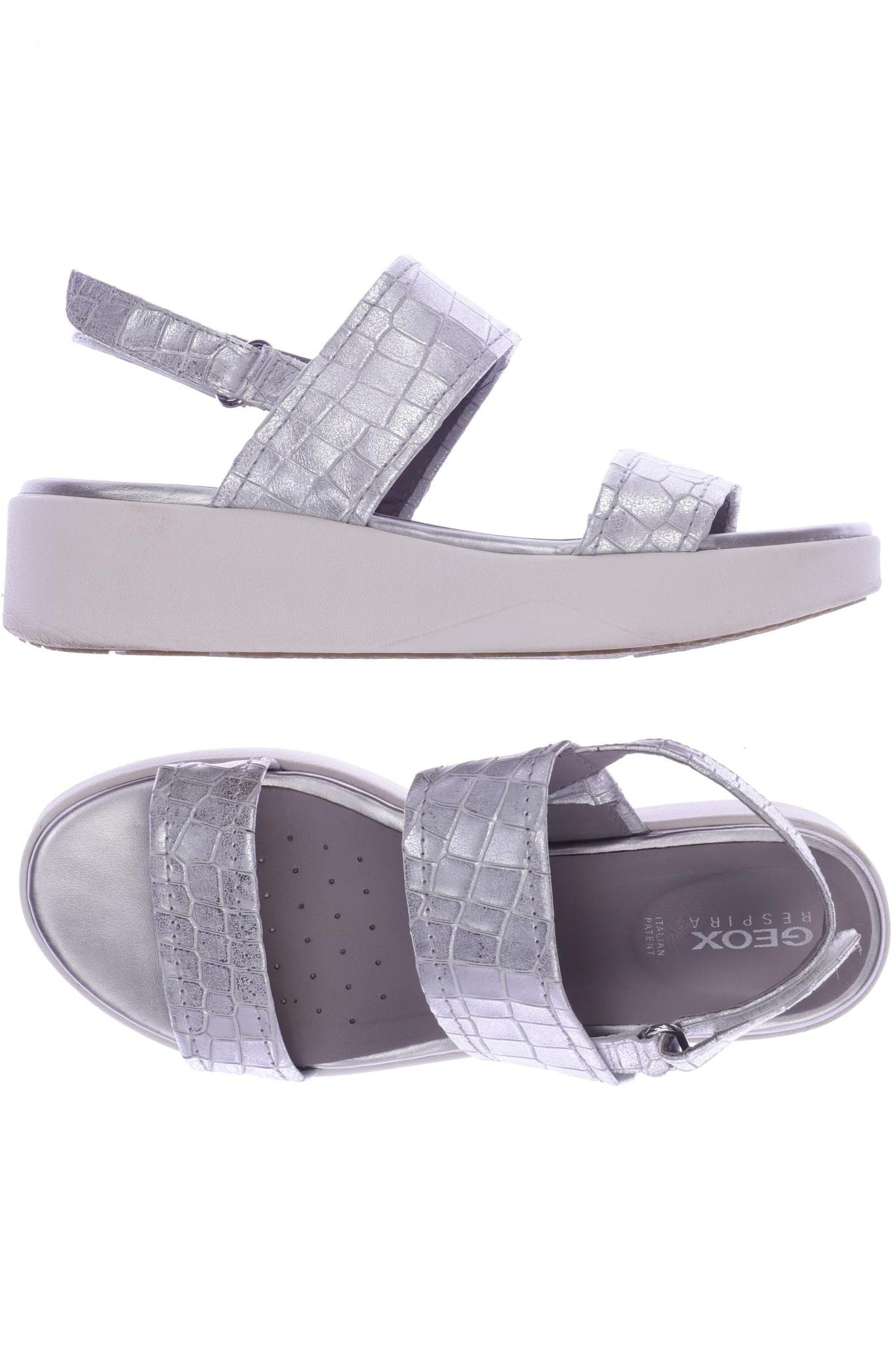 

Geox Damen Sandale, silber