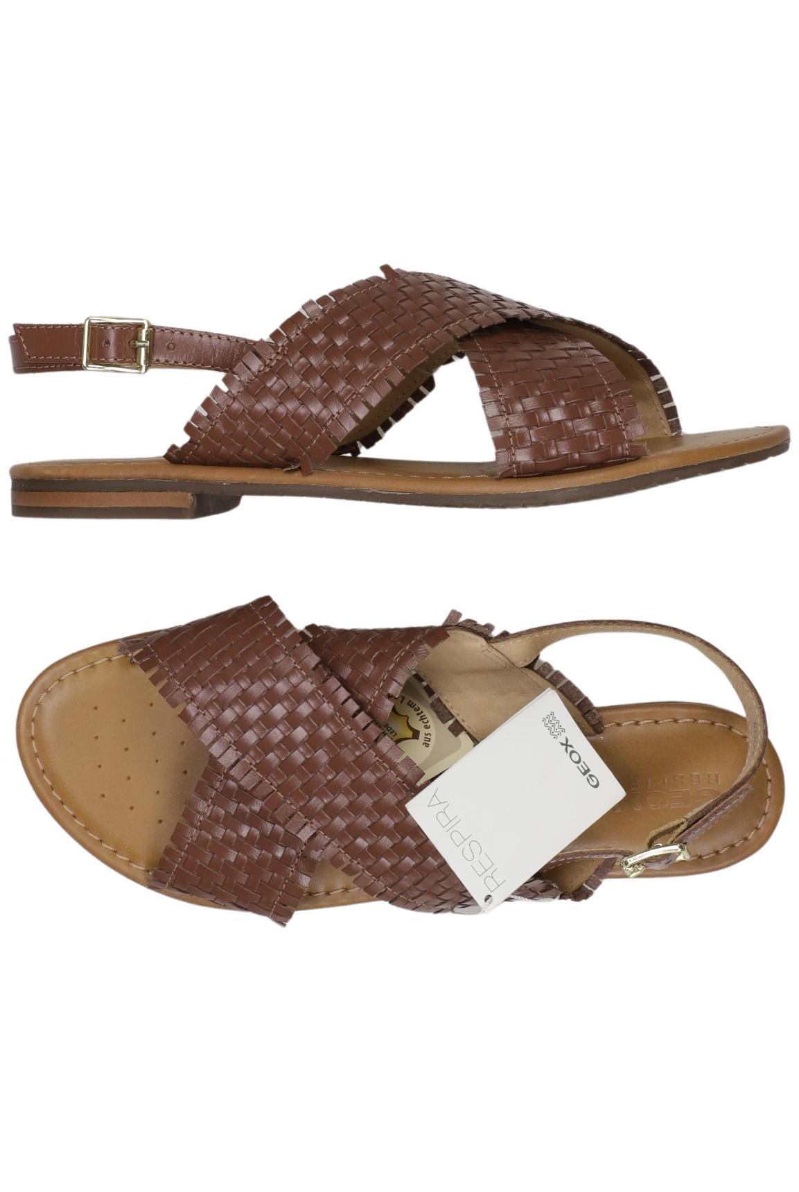 

Geox Damen Sandale, braun, Gr. 39