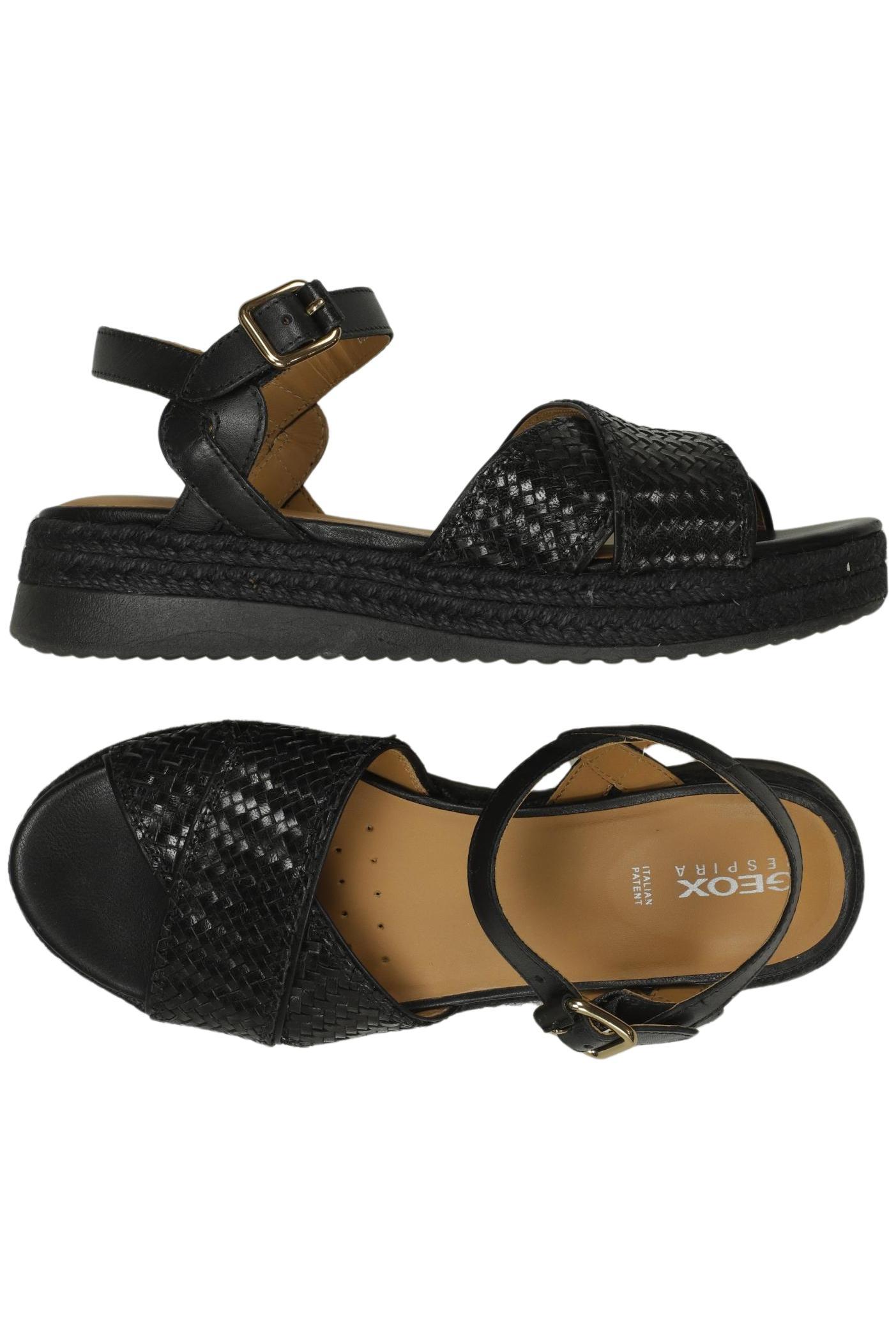 

Geox Damen Sandale, schwarz, Gr. 38