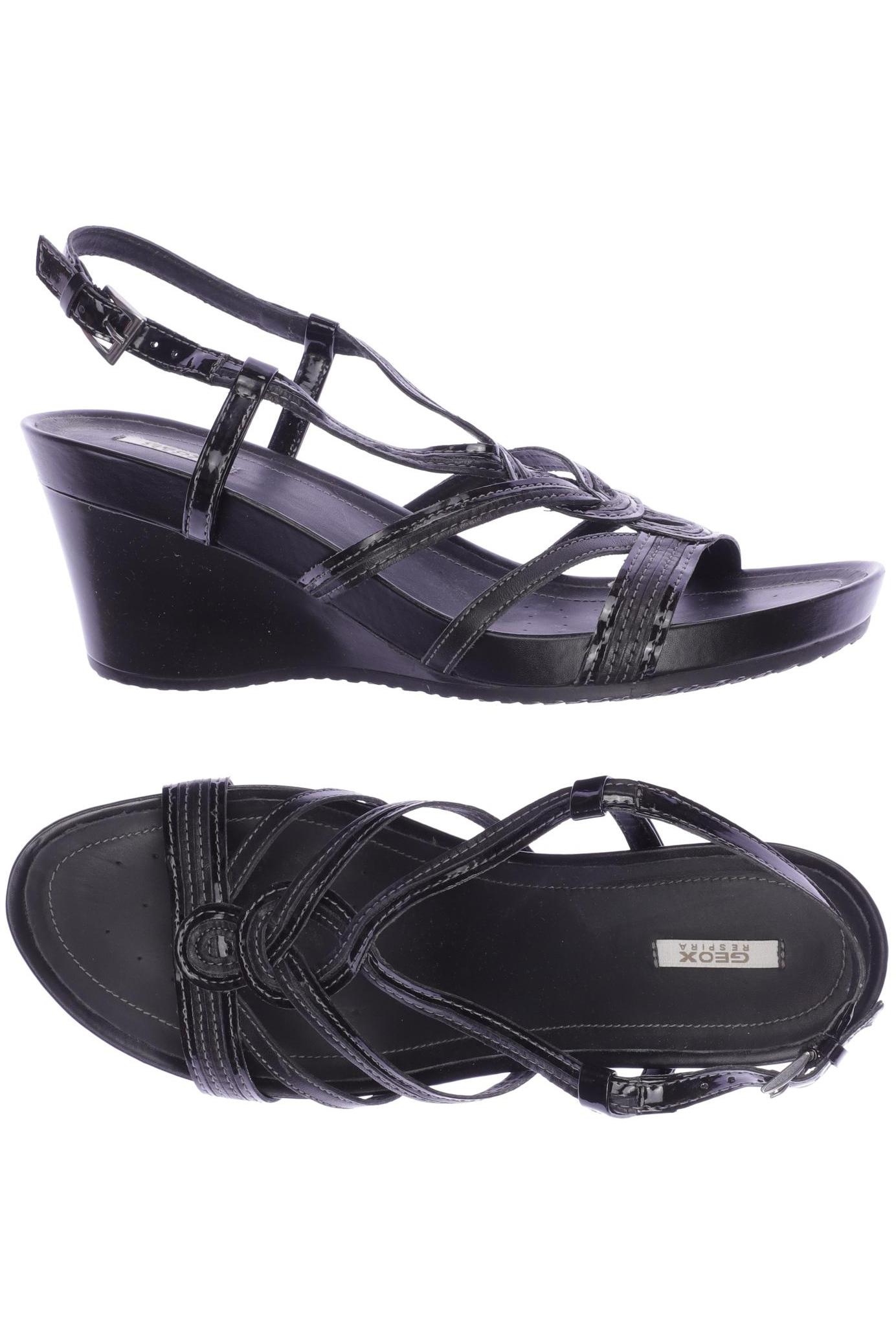 

Geox Damen Sandale, schwarz, Gr. 40