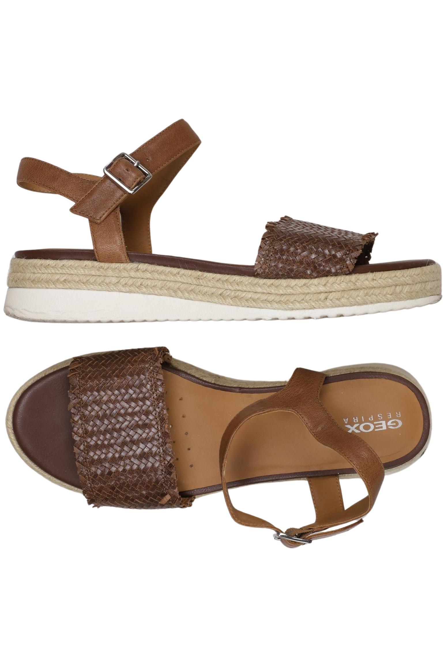 

Geox Damen Sandale, braun, Gr. 40