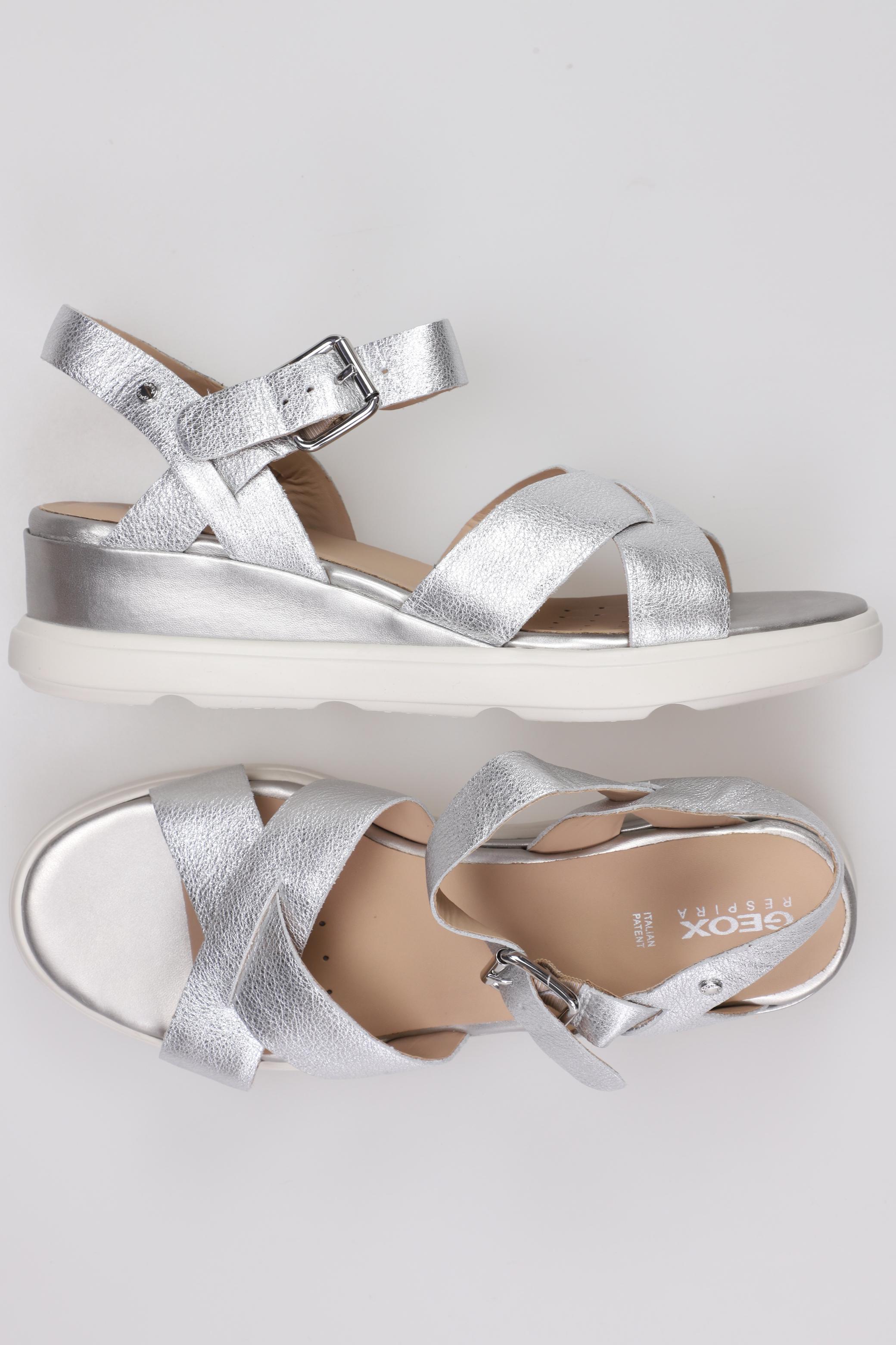 

Geox Damen Sandale, silber