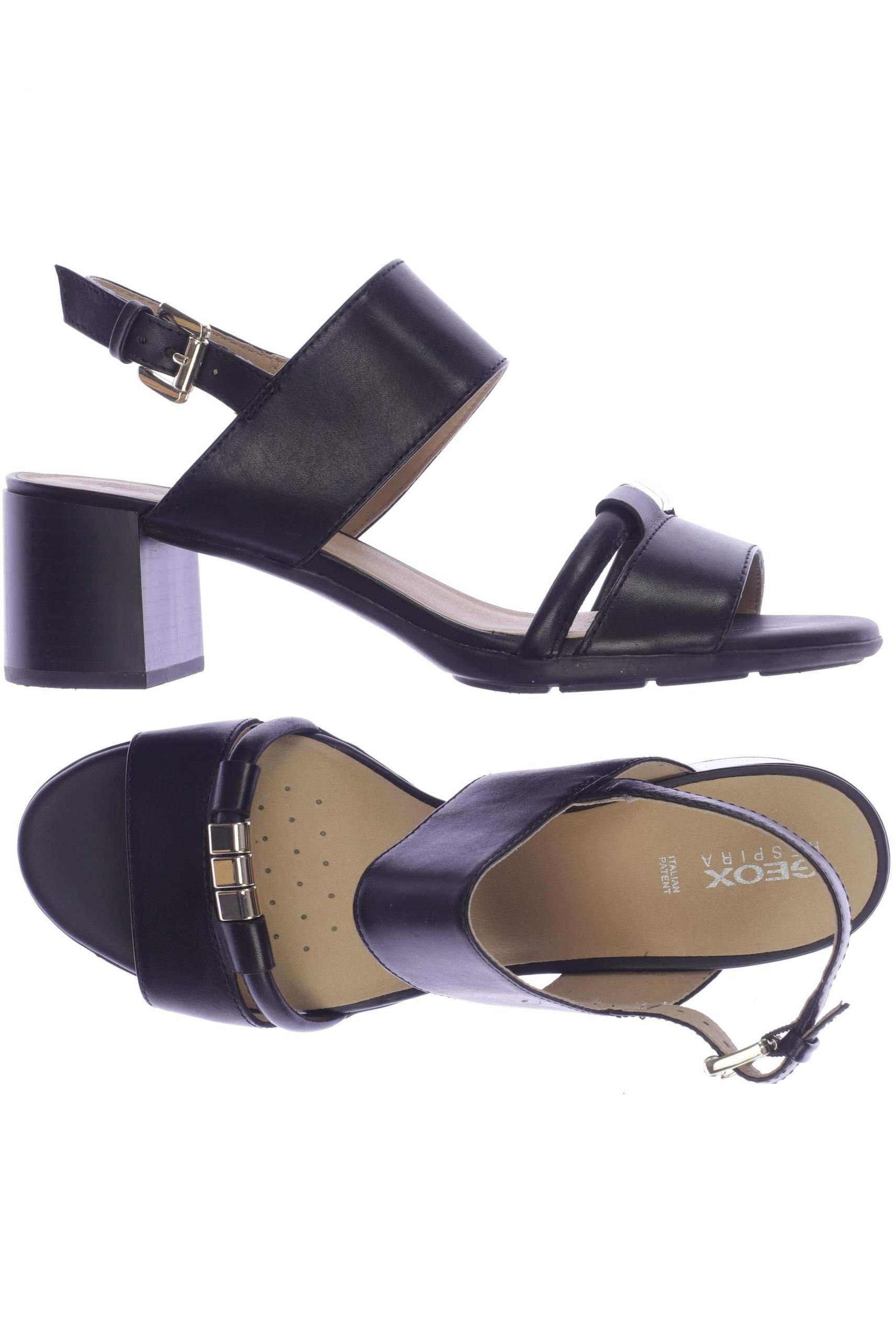 

Geox Damen Sandale, schwarz