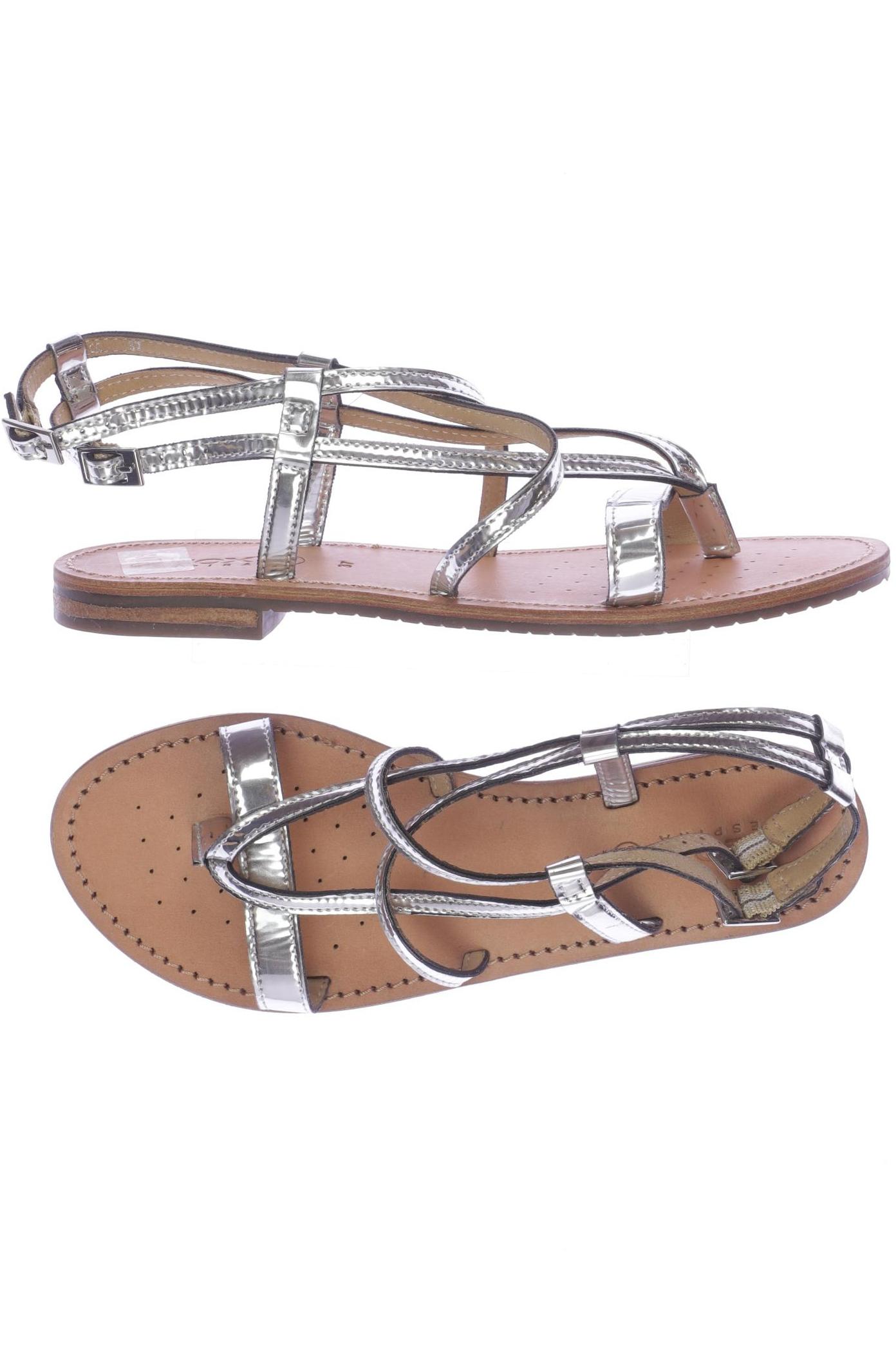

Geox Damen Sandale, silber, Gr. 37