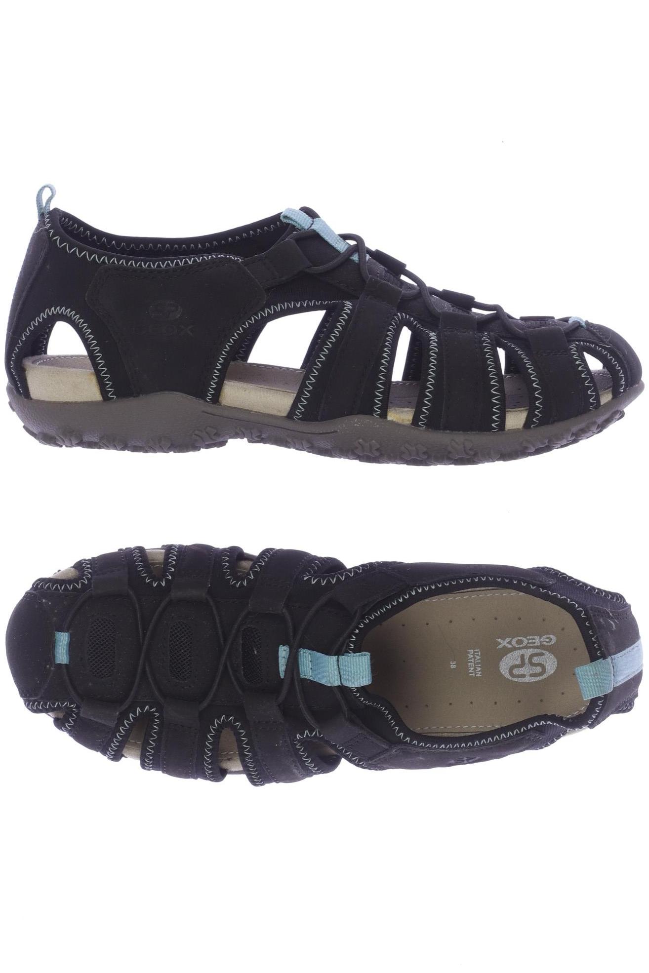 

Geox Damen Sandale, schwarz, Gr. 38
