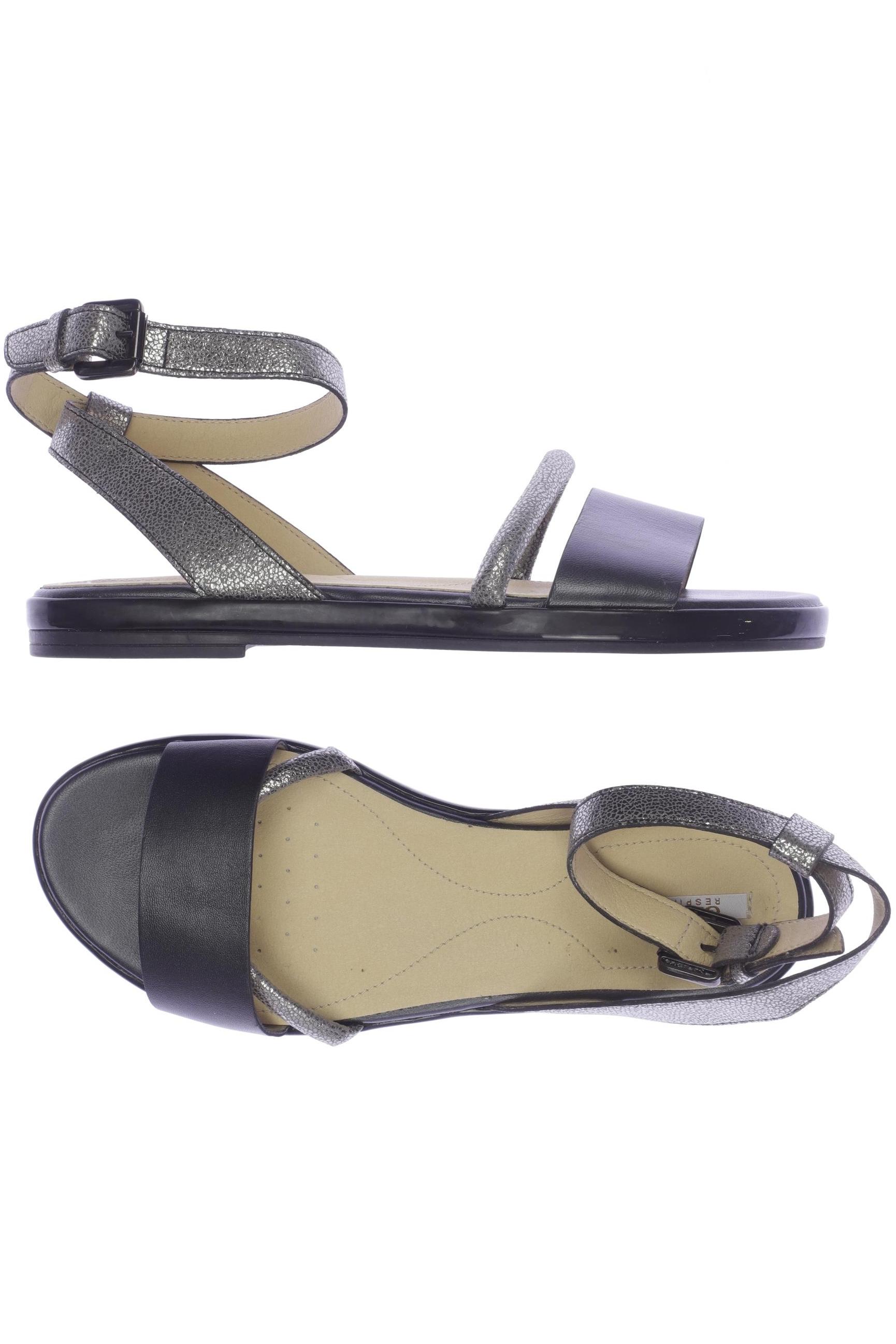 

Geox Damen Sandale, schwarz, Gr. 38