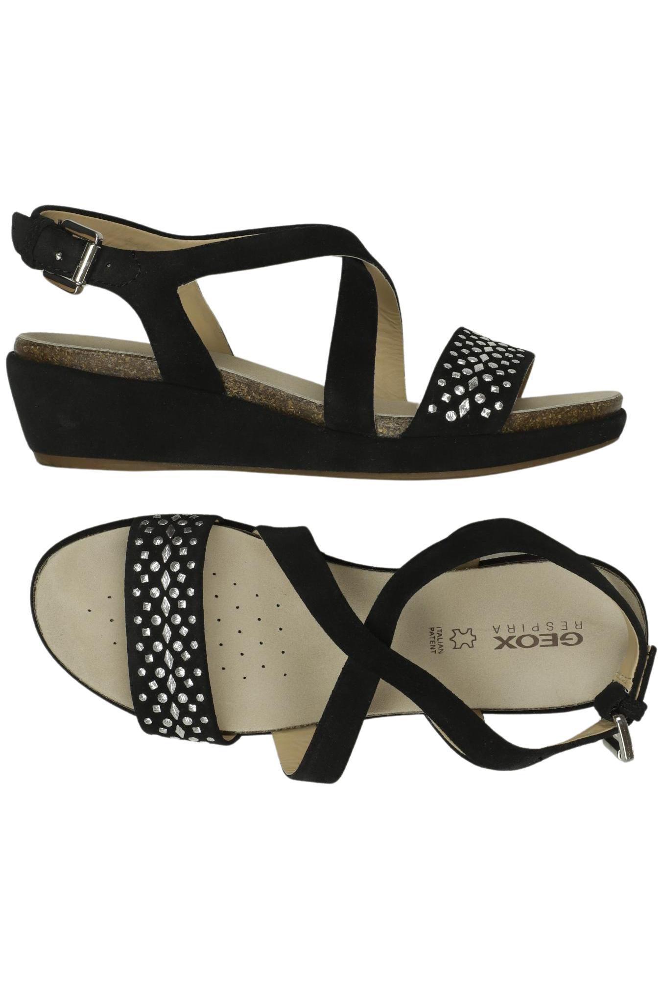 

Geox Damen Sandale, schwarz, Gr. 37.5
