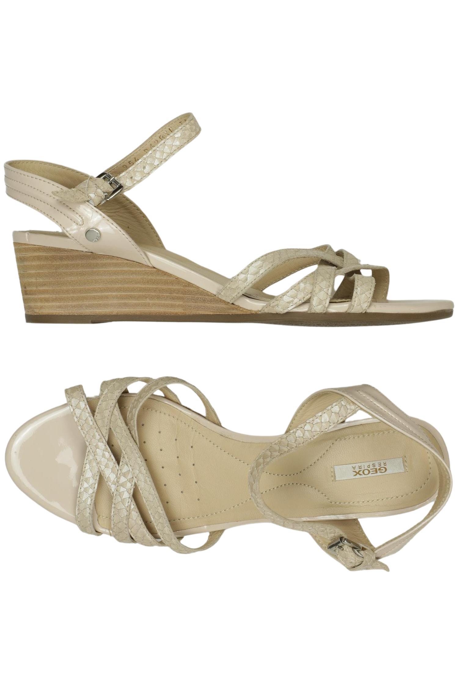 

Geox Damen Sandale, beige, Gr. 39