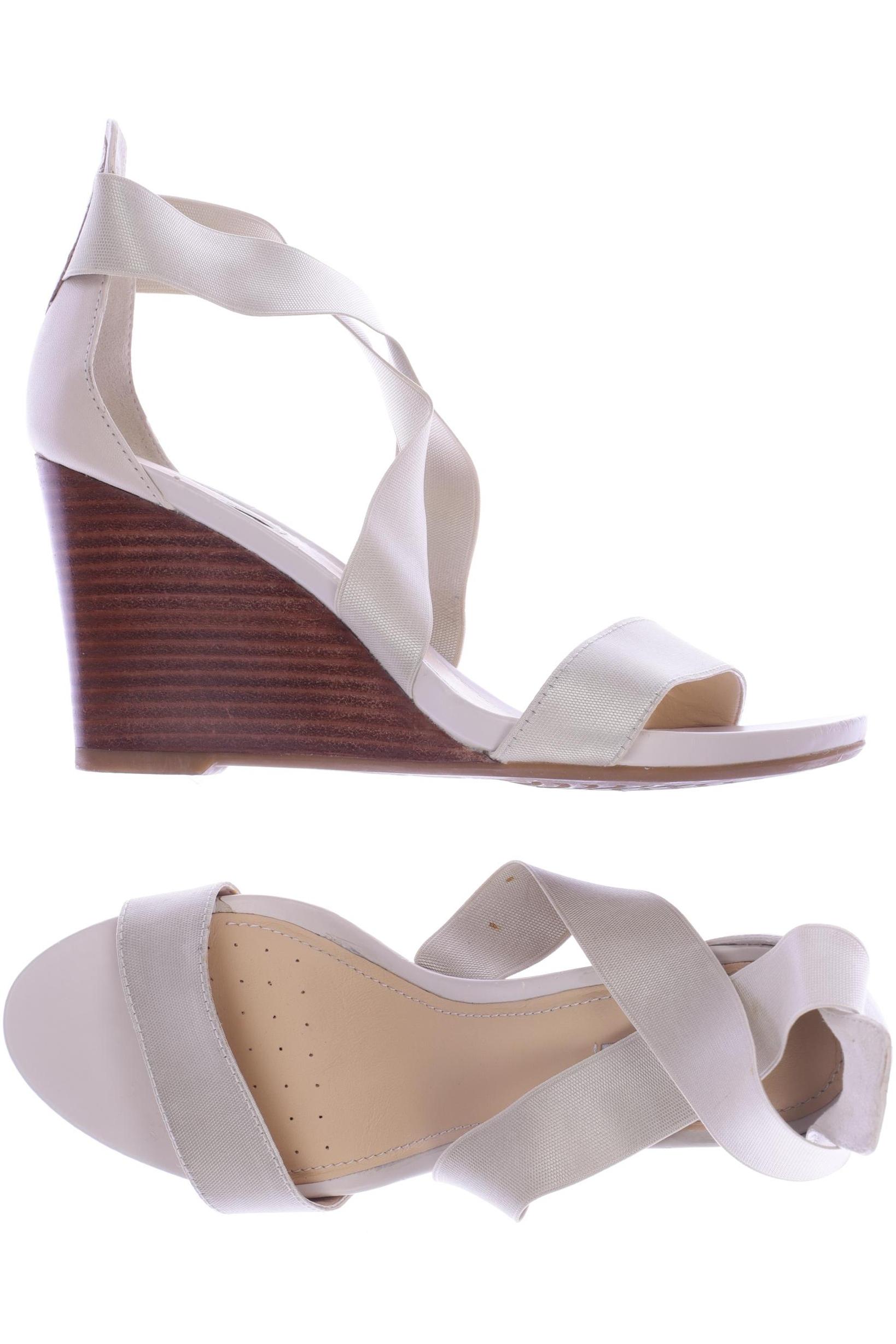 

Geox Damen Sandale, cremeweiß