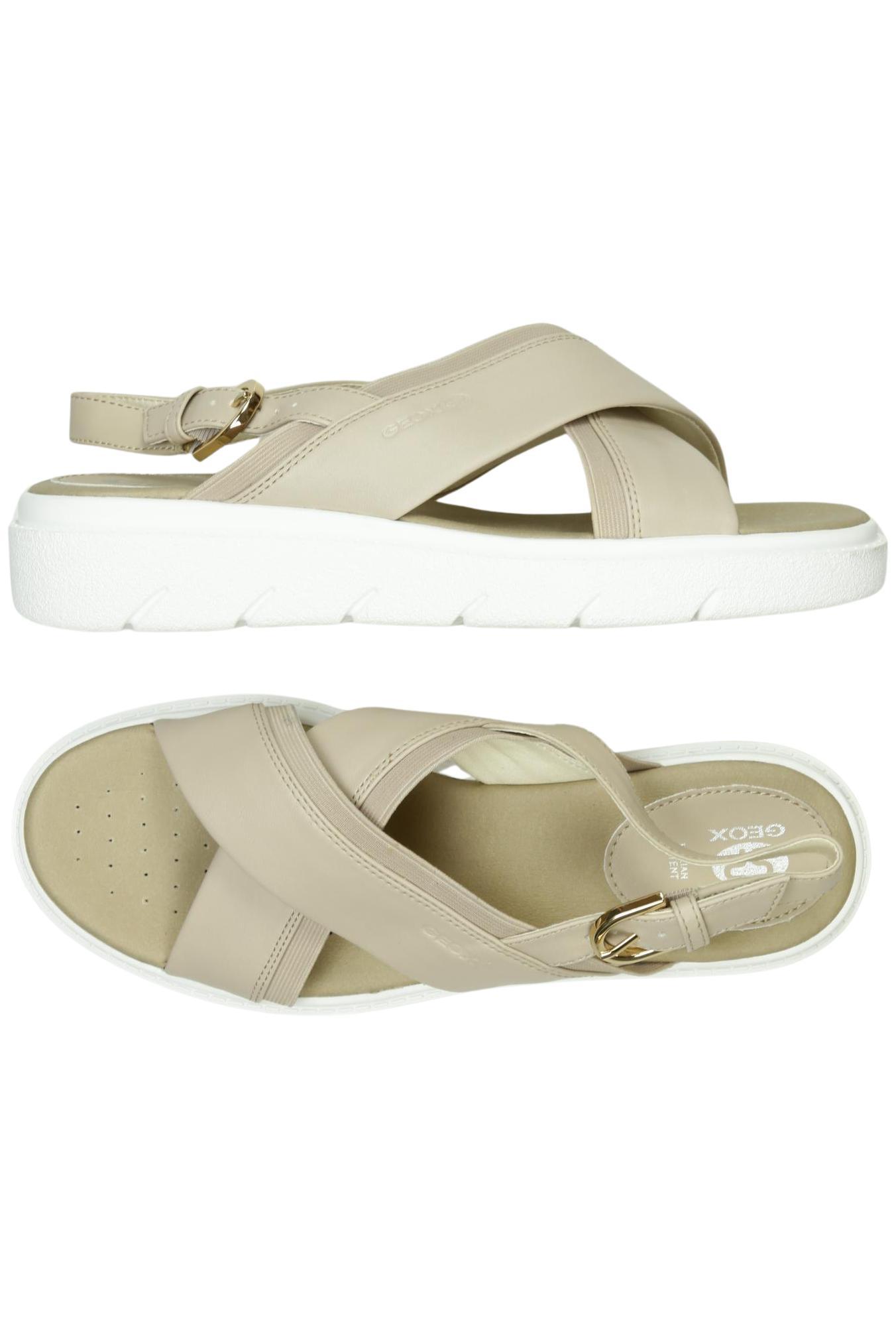 

Geox Damen Sandale, beige, Gr. 40