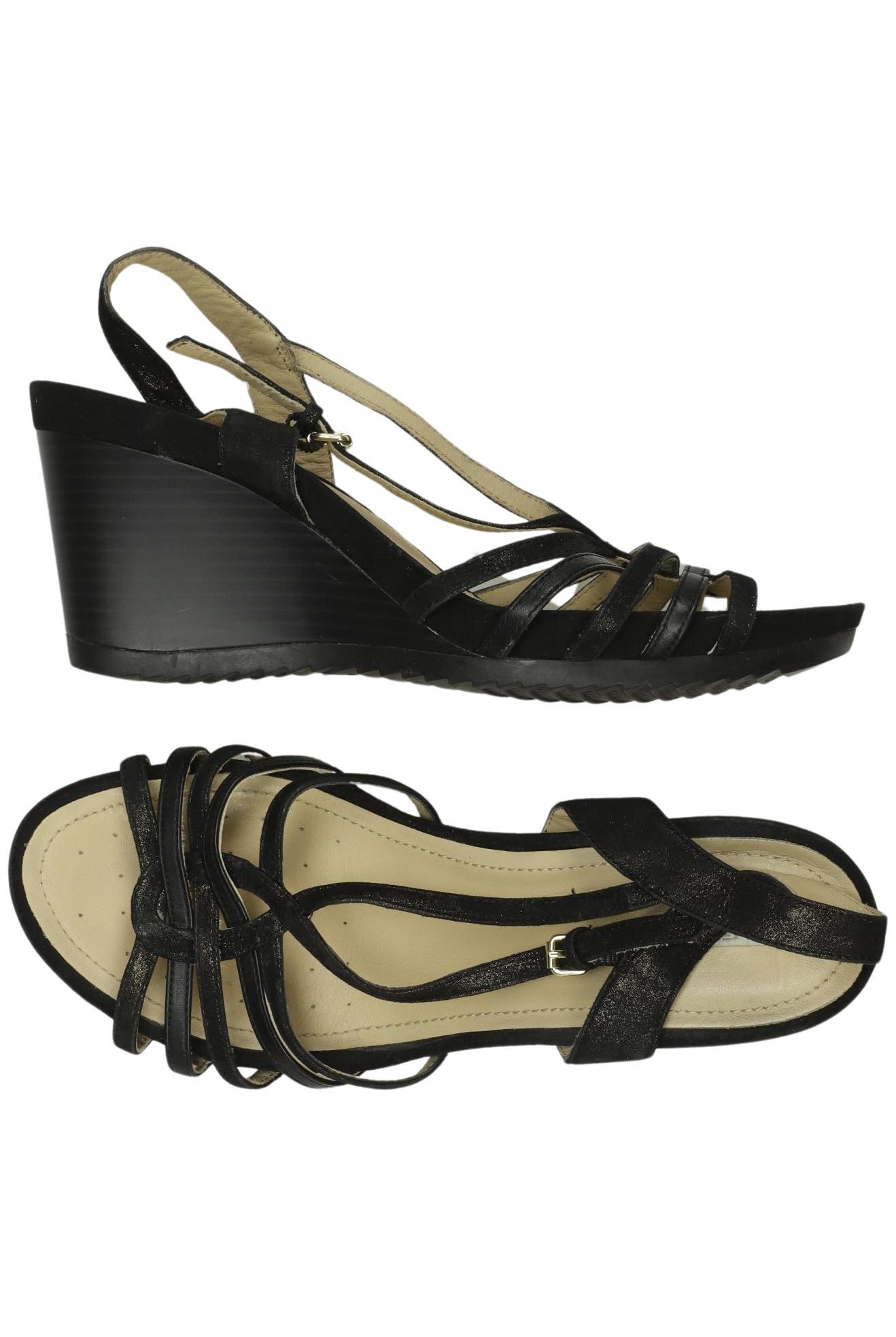 

Geox Damen Sandale, schwarz, Gr. 41