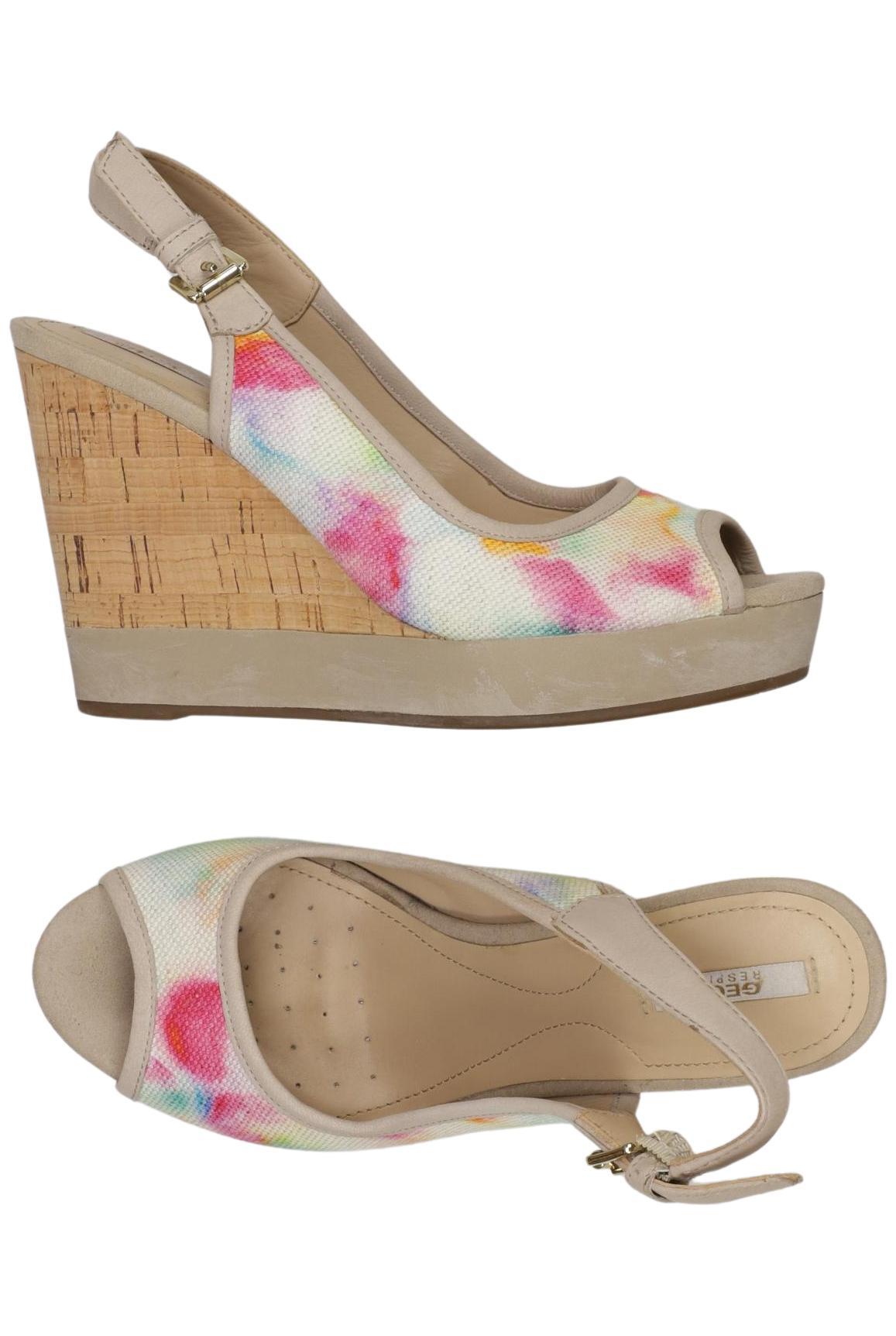 

Geox Damen Sandale, beige, Gr. 37