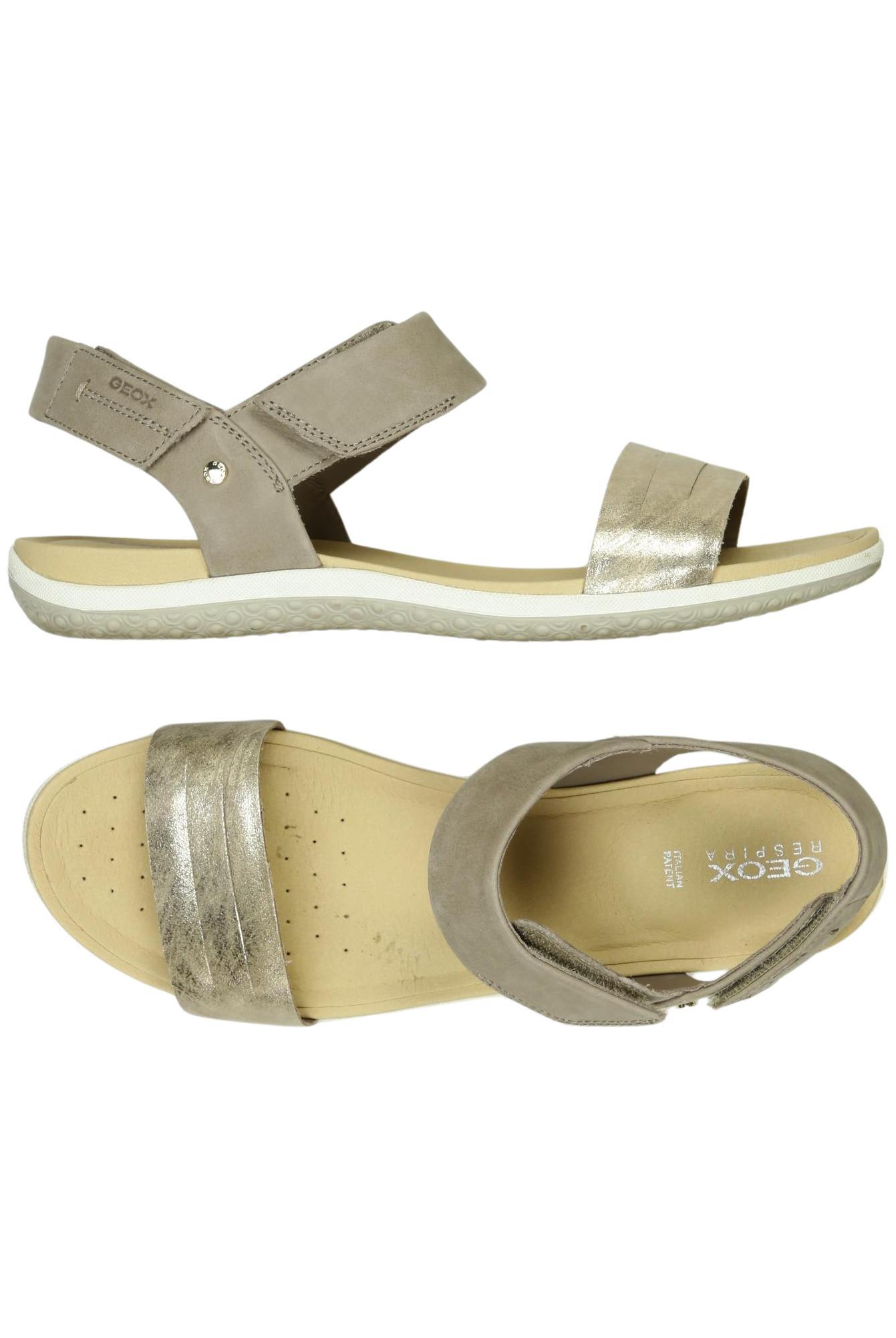 

Geox Damen Sandale, beige, Gr. 40
