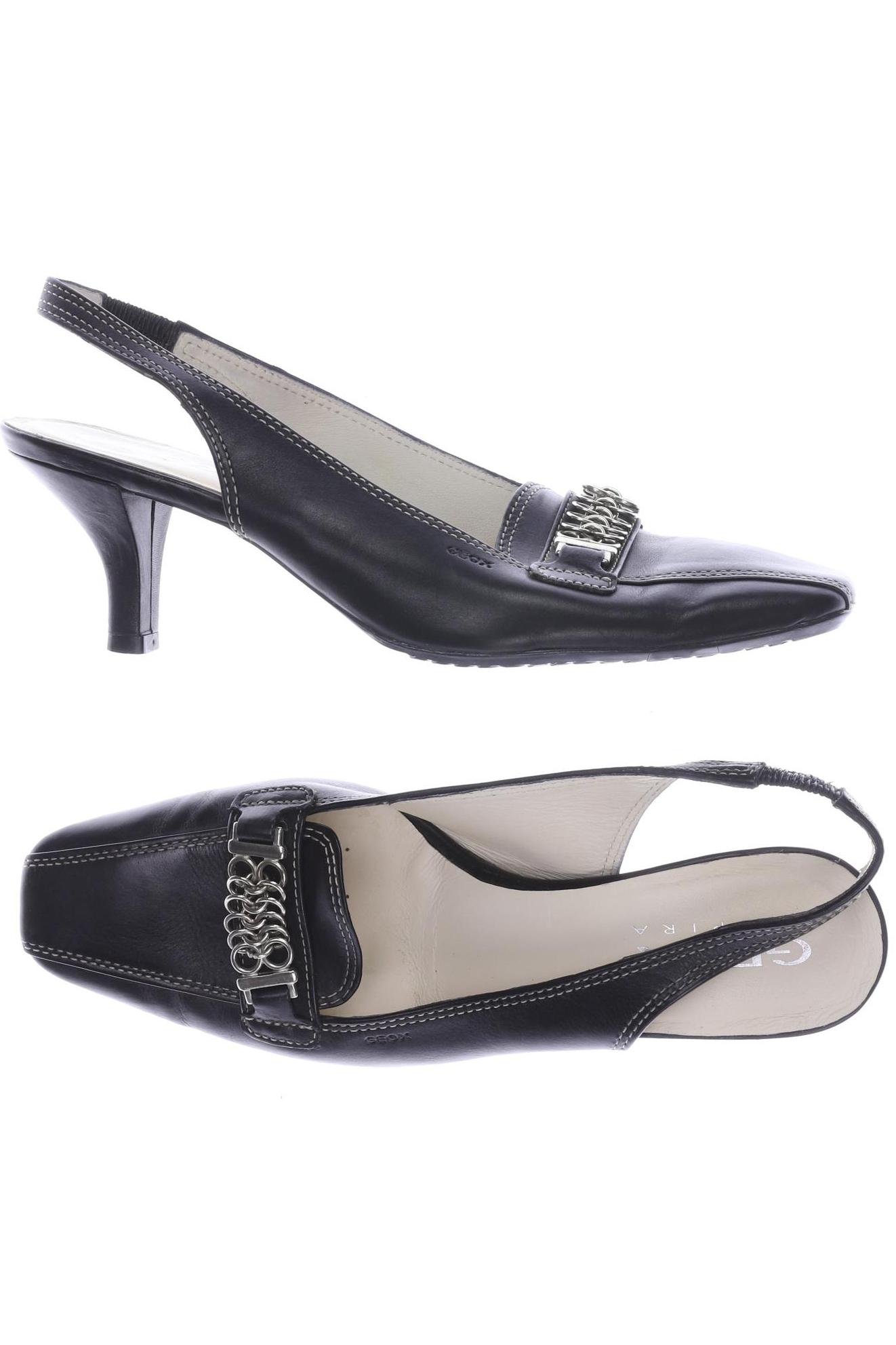 

Geox Damen Sandale, schwarz