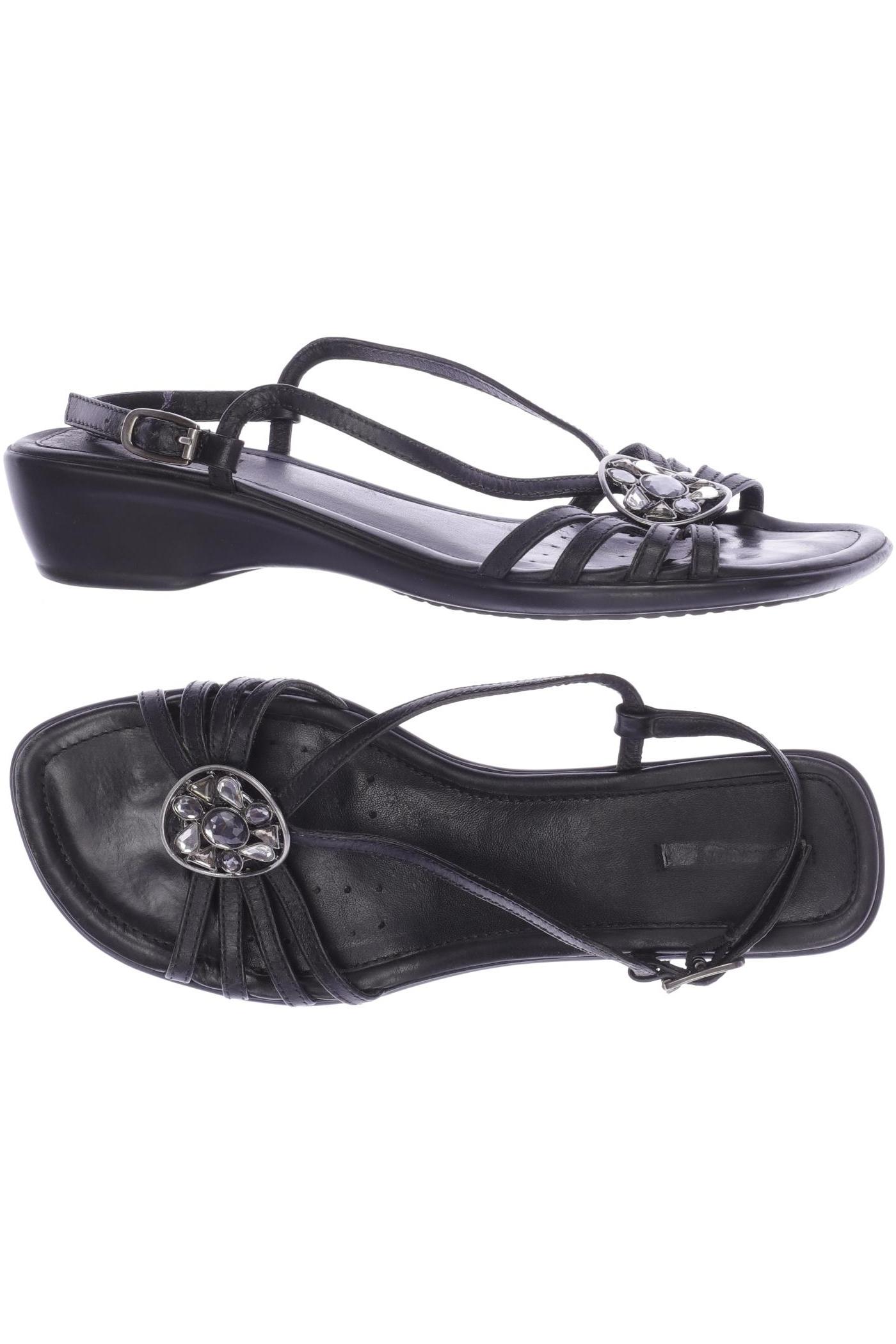 

Geox Damen Sandale, schwarz