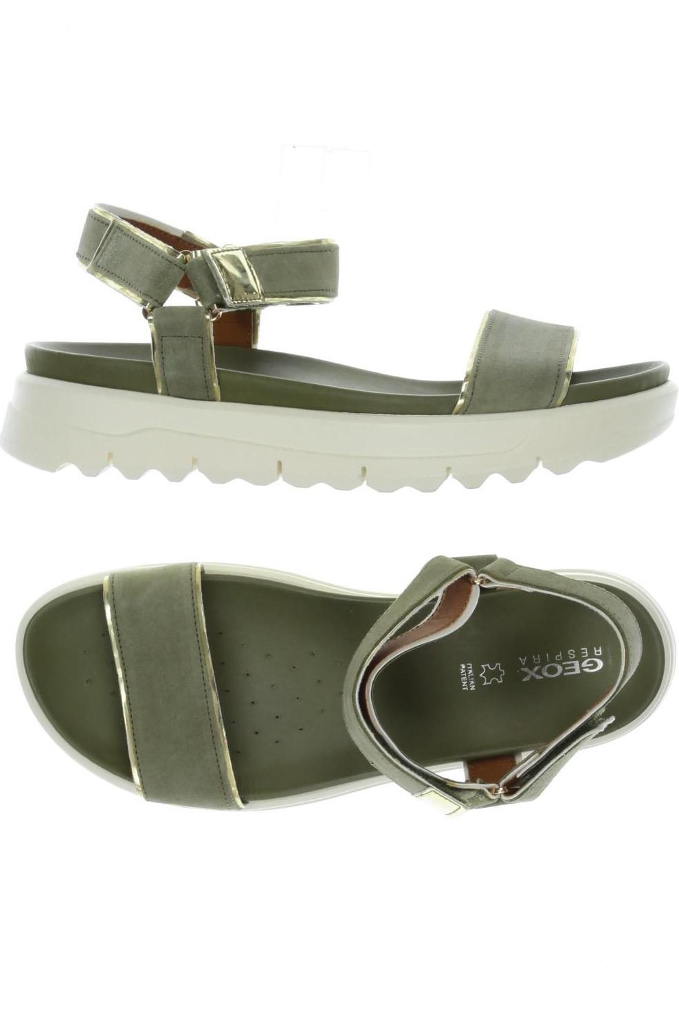 

Geox Damen Sandale, grün, Gr. 41
