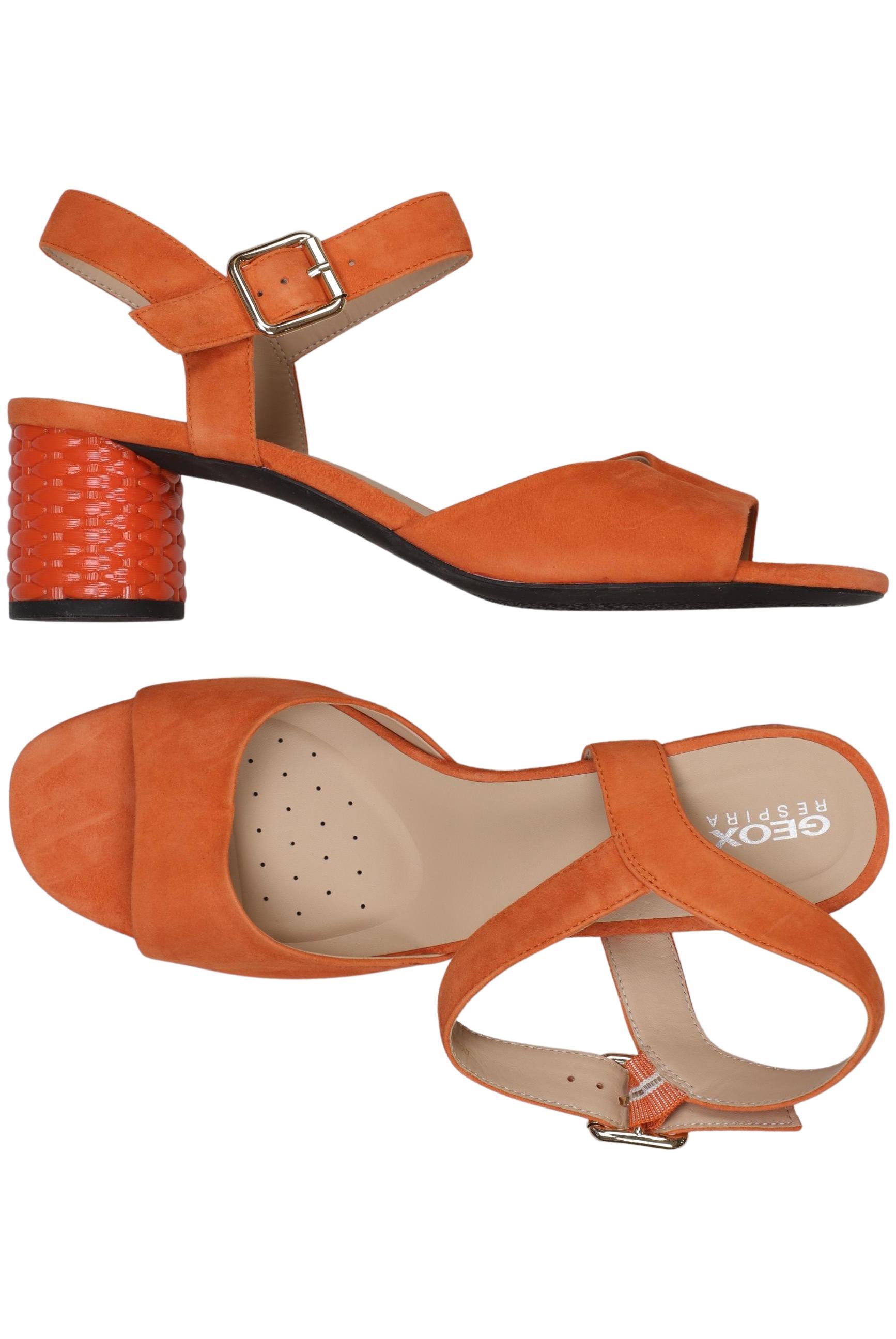 

Geox Damen Sandale, orange, Gr. 41