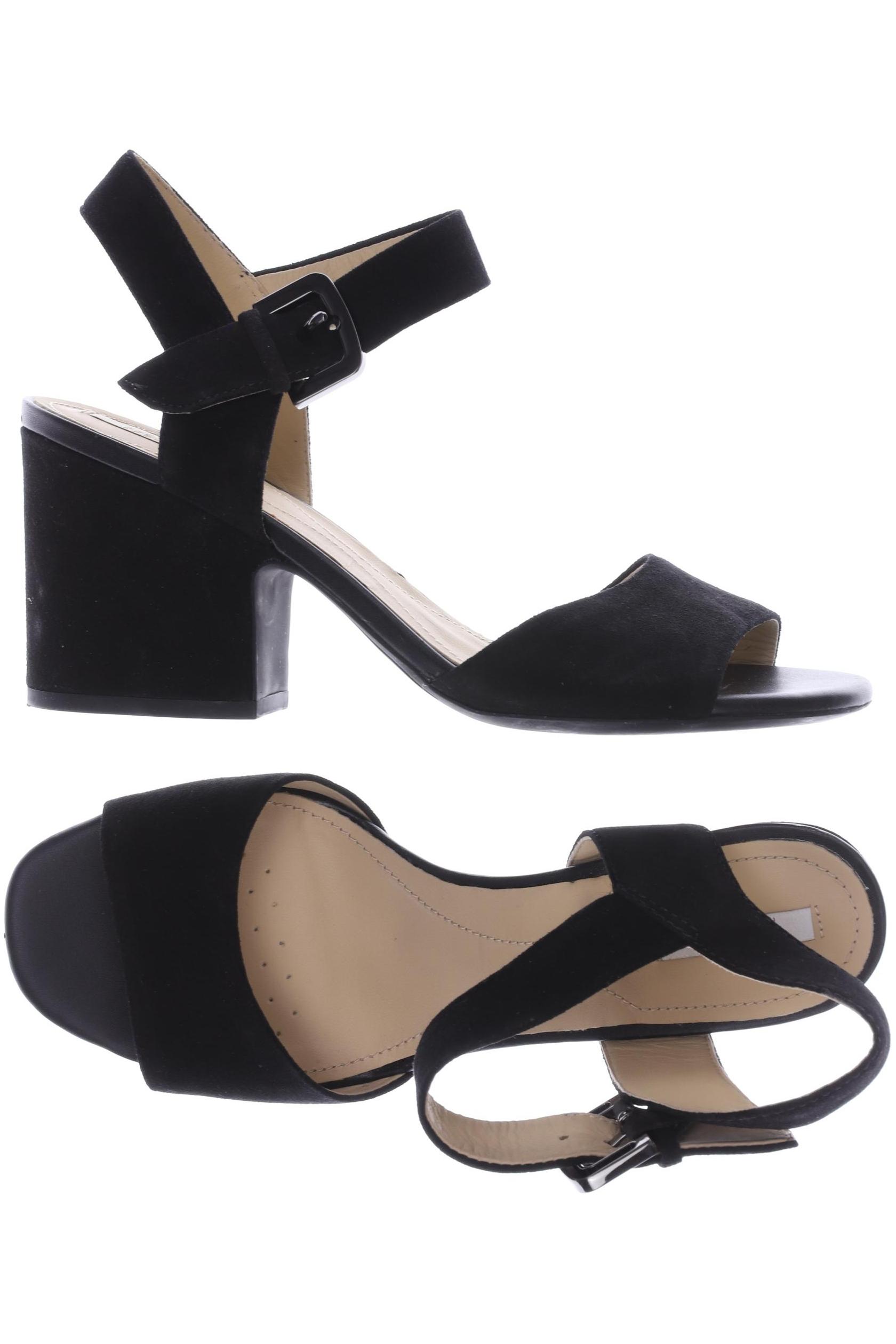 

Geox Damen Sandale, schwarz