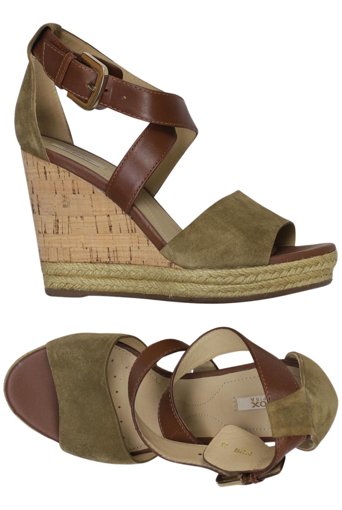 

Geox Damen Sandale, grün, Gr. 35