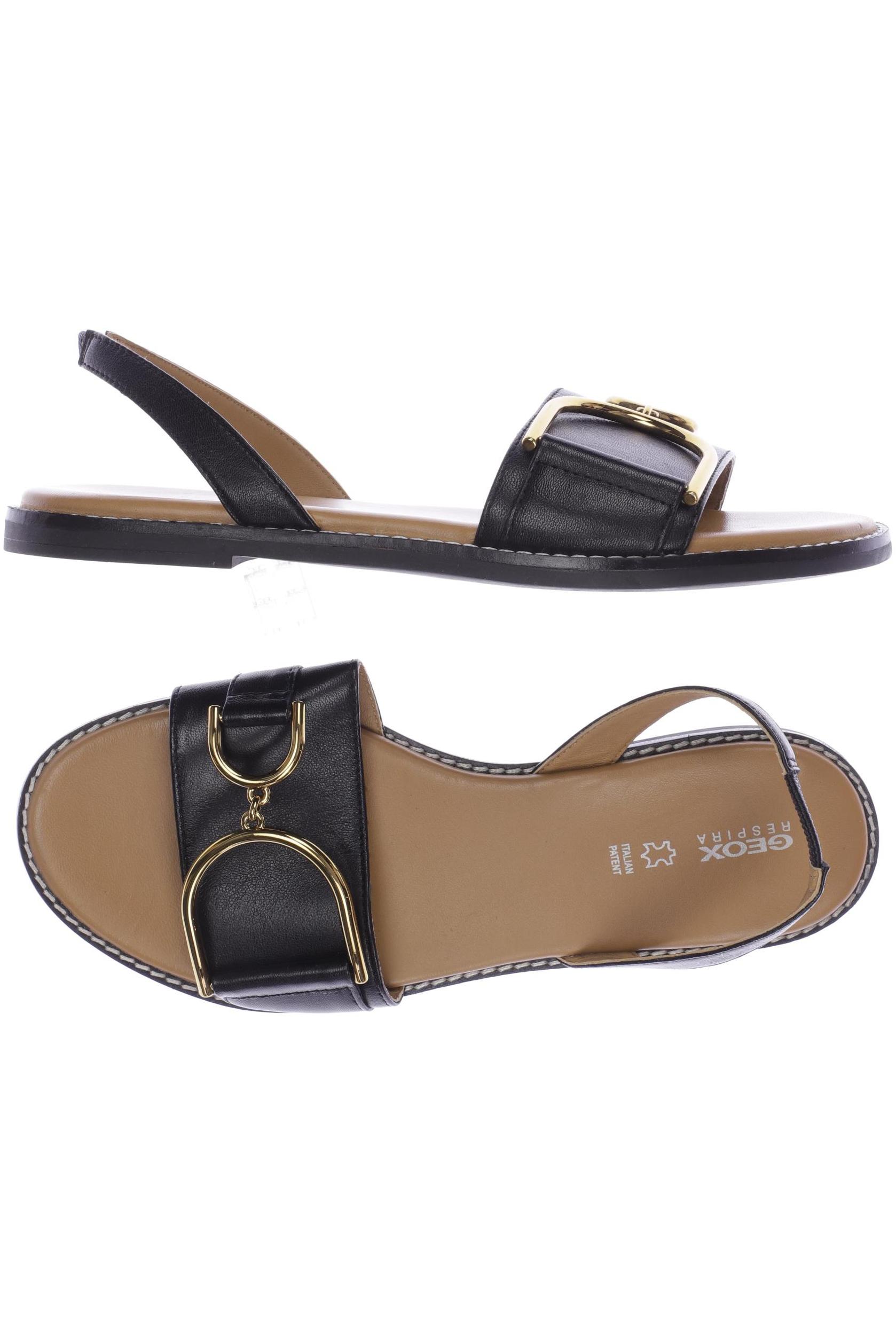 

Geox Damen Sandale, schwarz