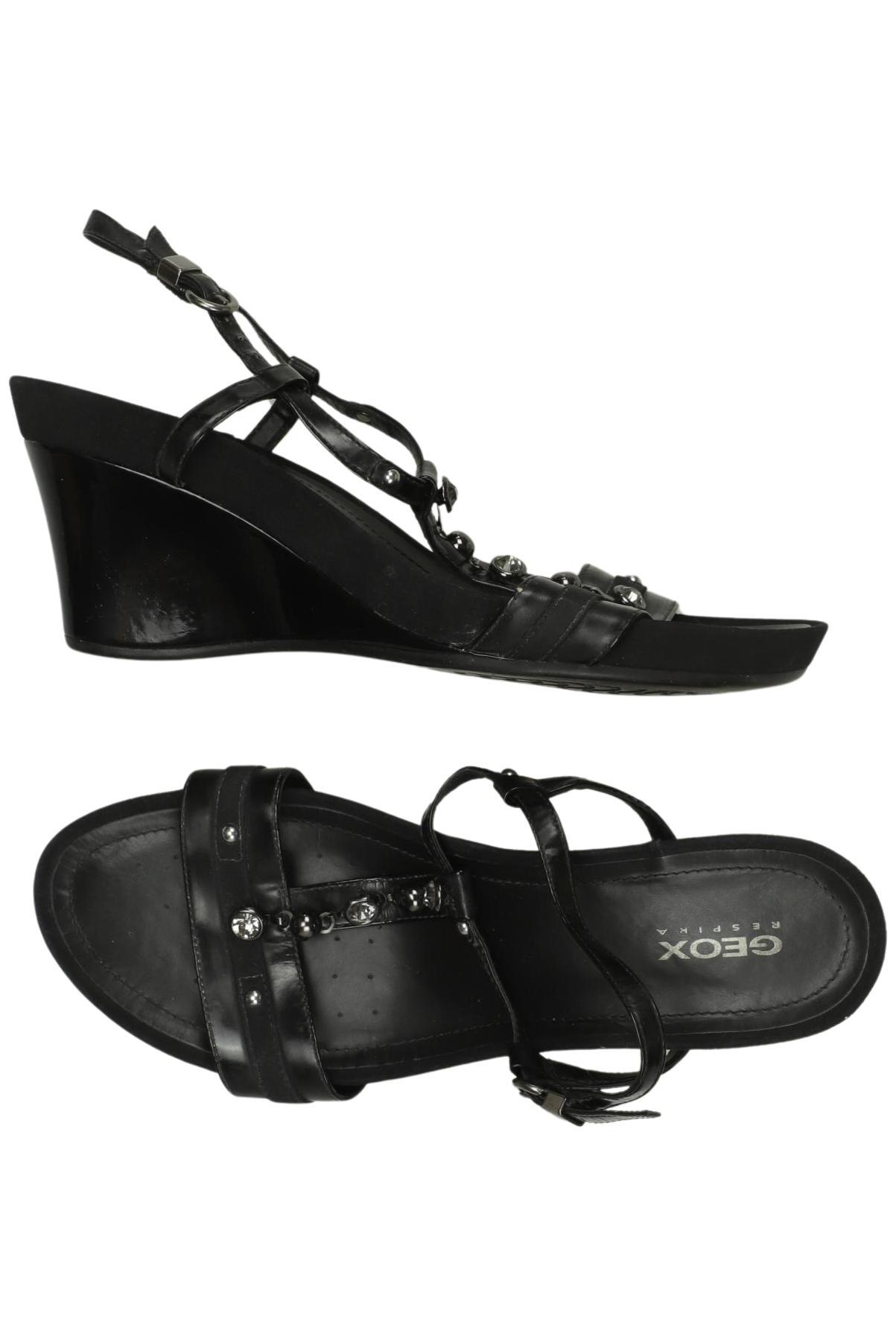 

Geox Damen Sandale, schwarz, Gr. 39