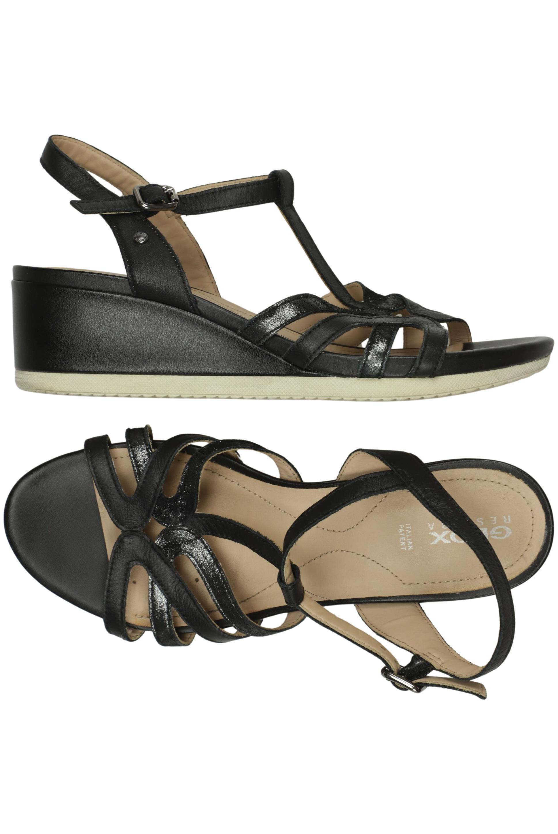 

Geox Damen Sandale, schwarz, Gr. 38