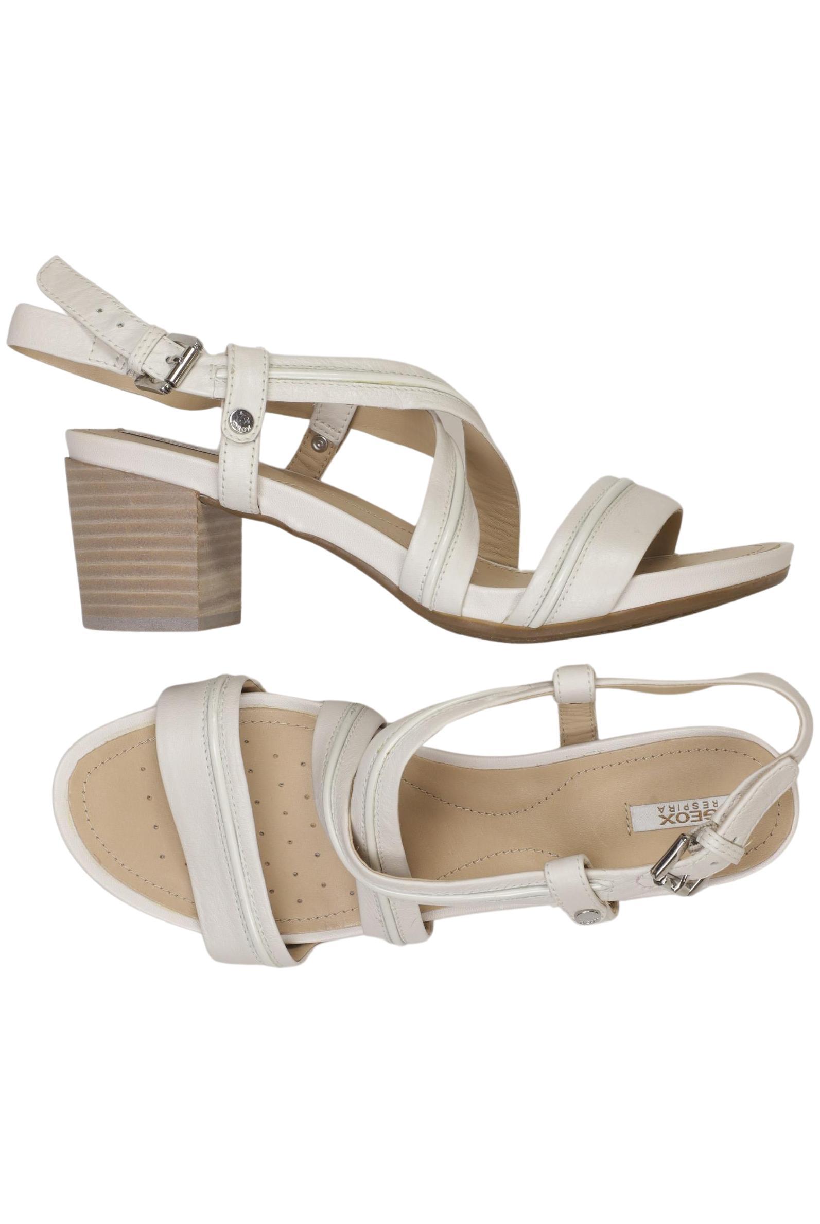 

Geox Damen Sandale, weiß, Gr. 38