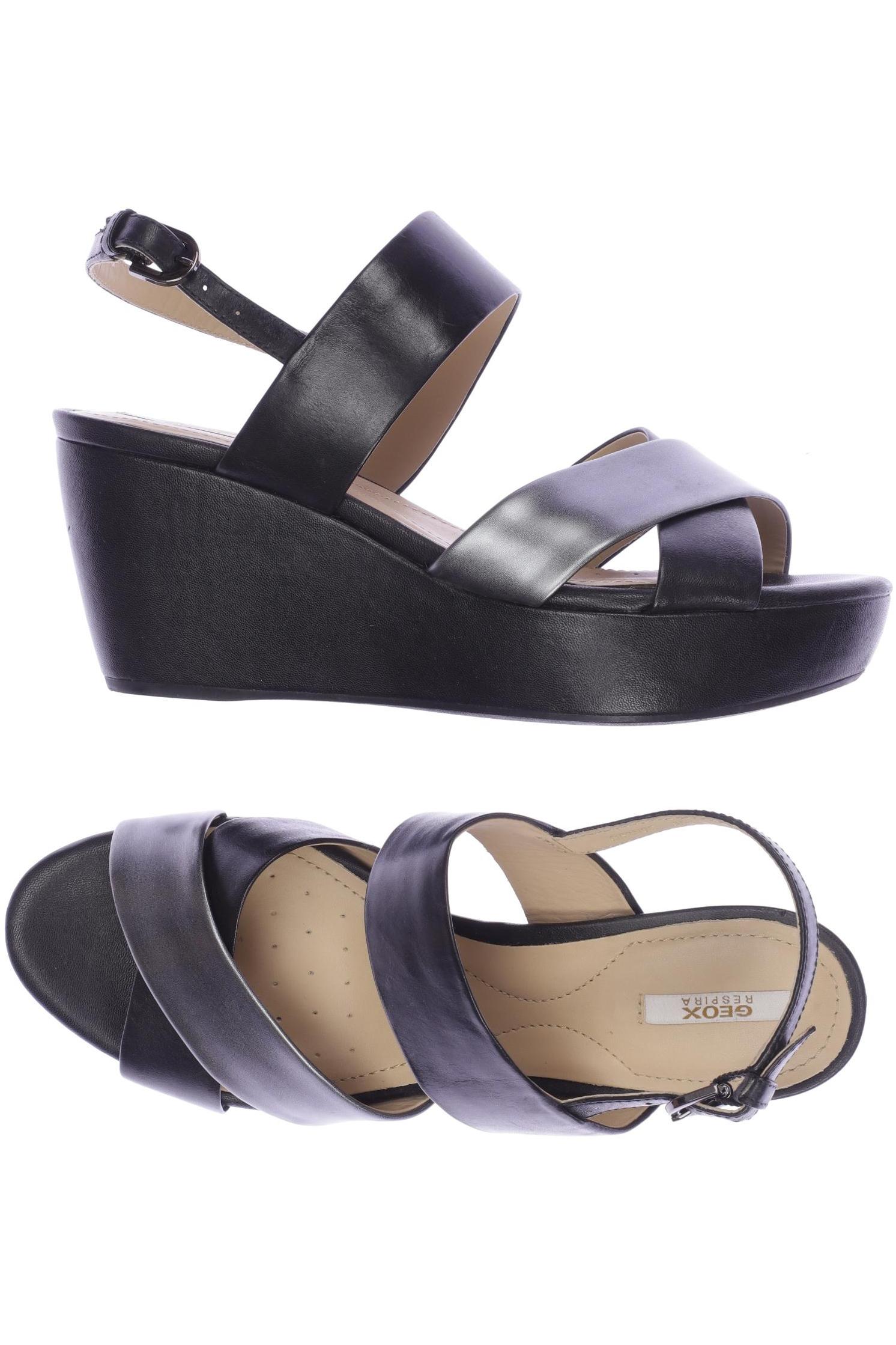 

Geox Damen Sandale, schwarz, Gr. 38