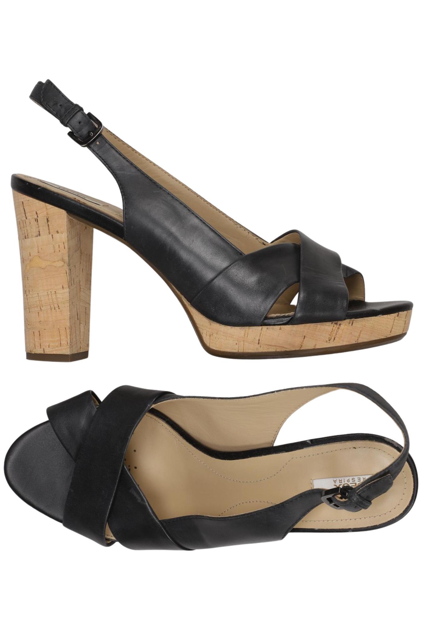 

Geox Damen Sandale, schwarz, Gr. 39.5